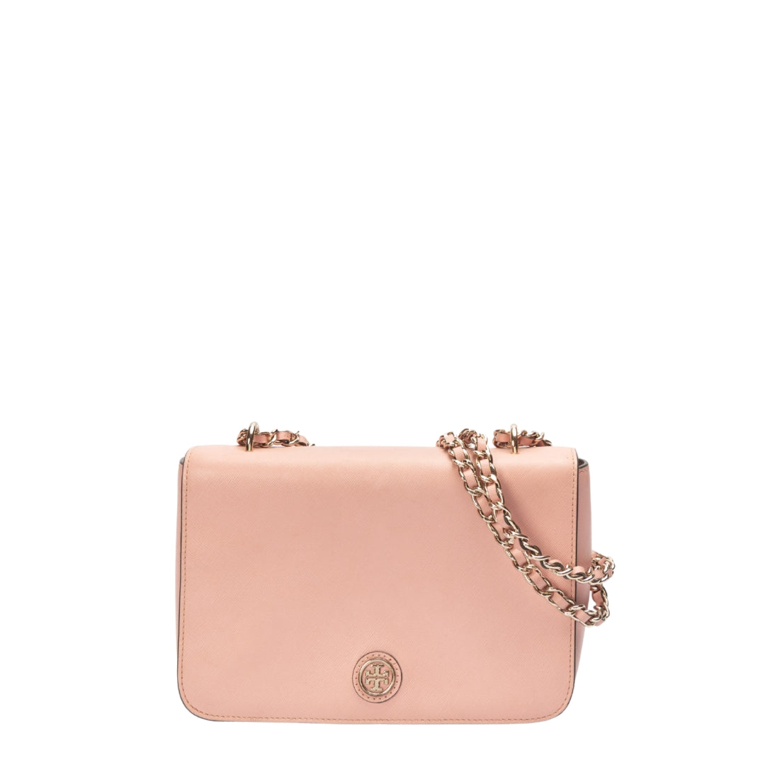 Tory Burch Light Pink Robinson Shoulder Bag