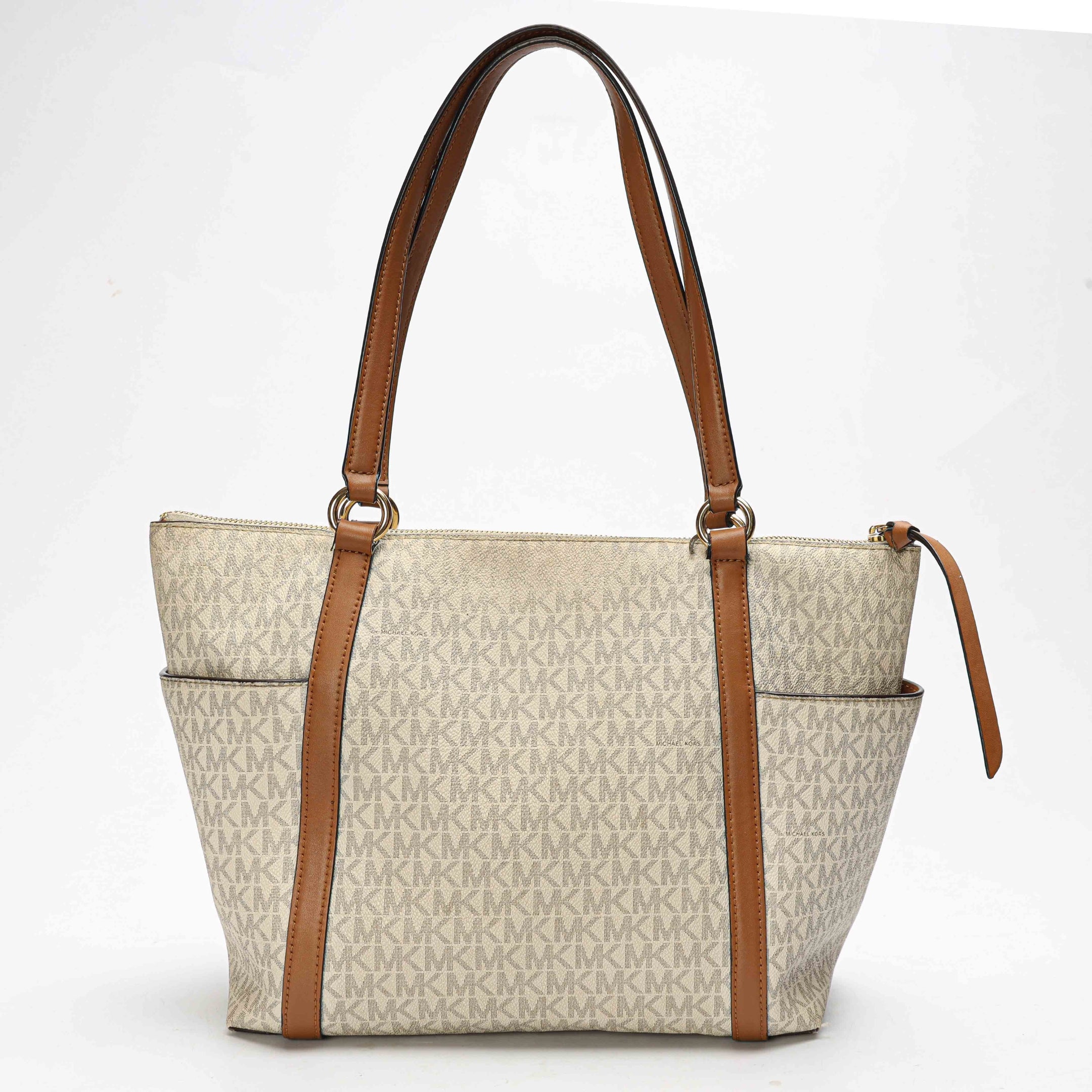 Michael Kors Sullivan Large Logo Top-Zip Tote