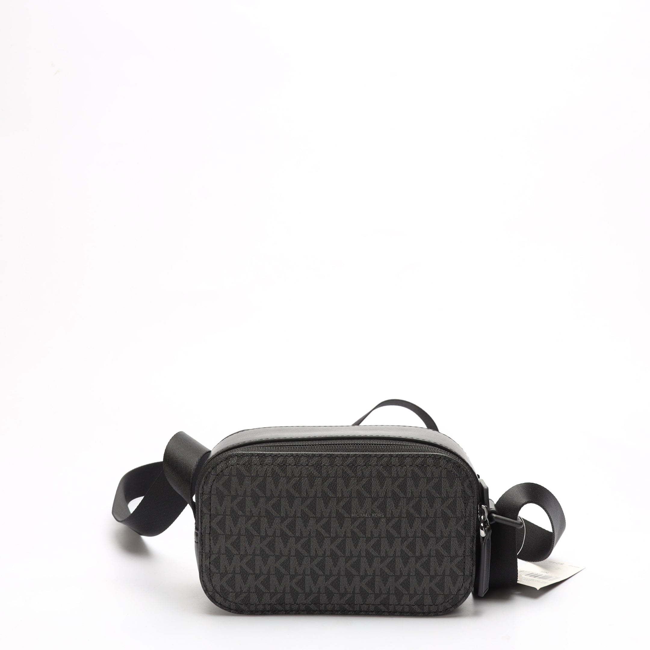 Michael Kors Black Logo Camera Crossbody Bag