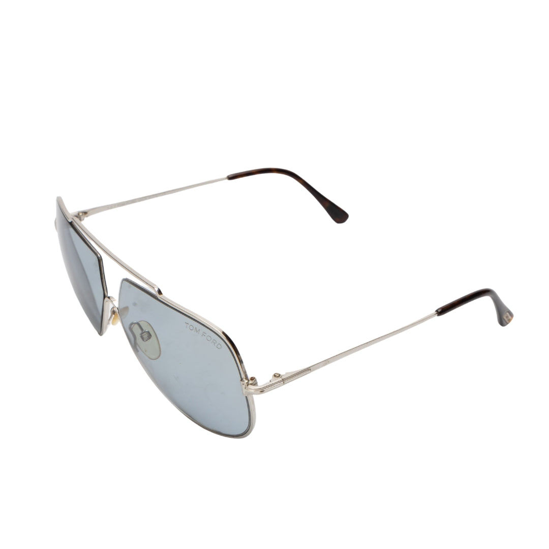 Tom Ford Iconic Blue Aviator Men's Sunglasses