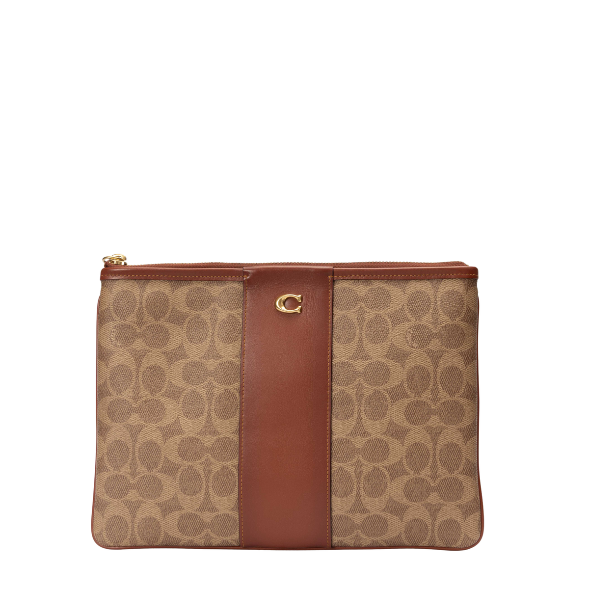 Coach Signature Logo Pouch