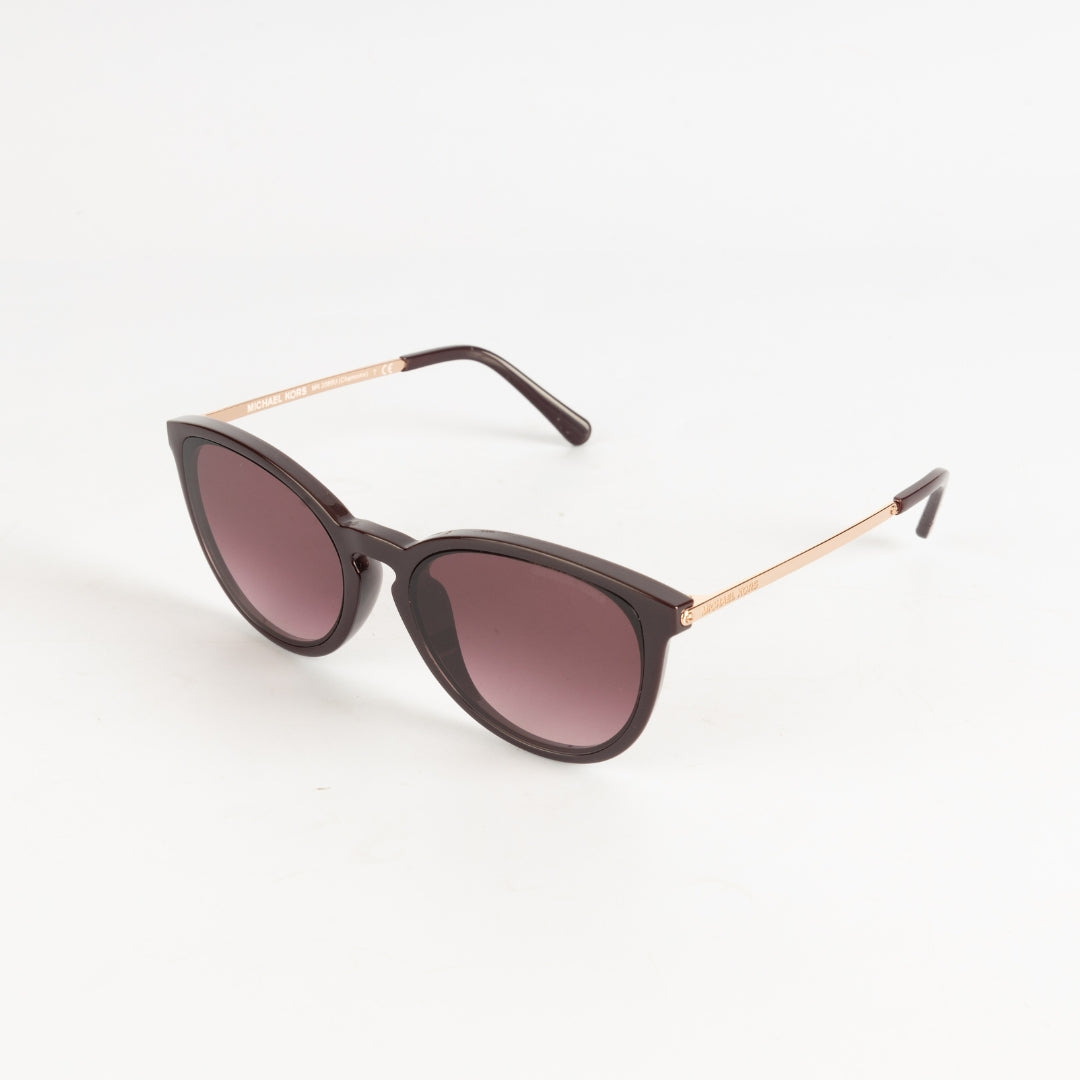 Michael Kors Cordovan Gradient Round Sunglasses