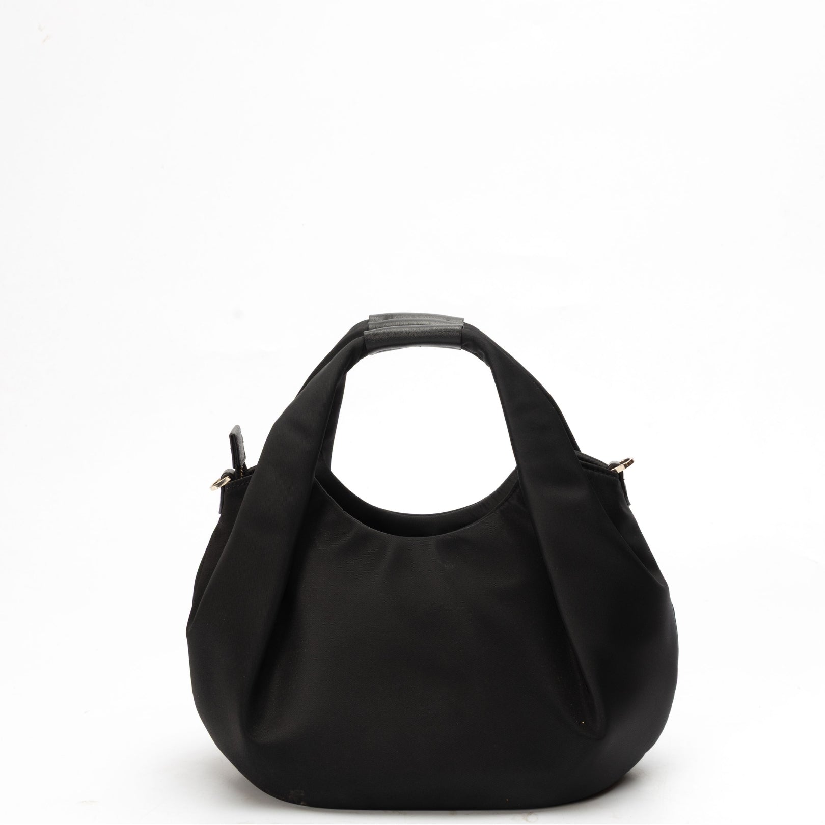 Kate Spade Carter Nylon Pleated Black Crossbody Bag