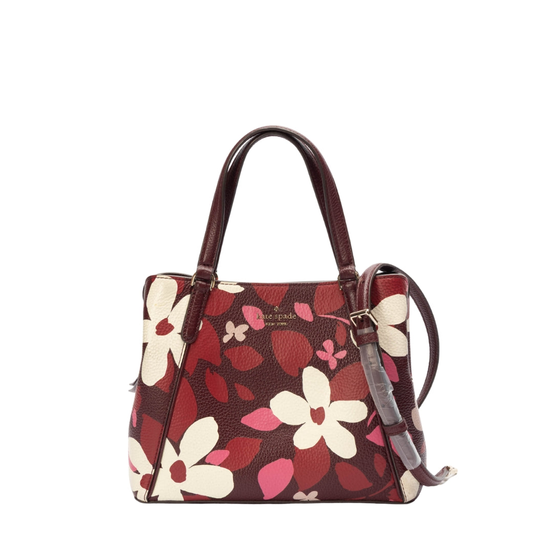 Kate Spade Jackson Floral Triple Compartment Shoulder Bag