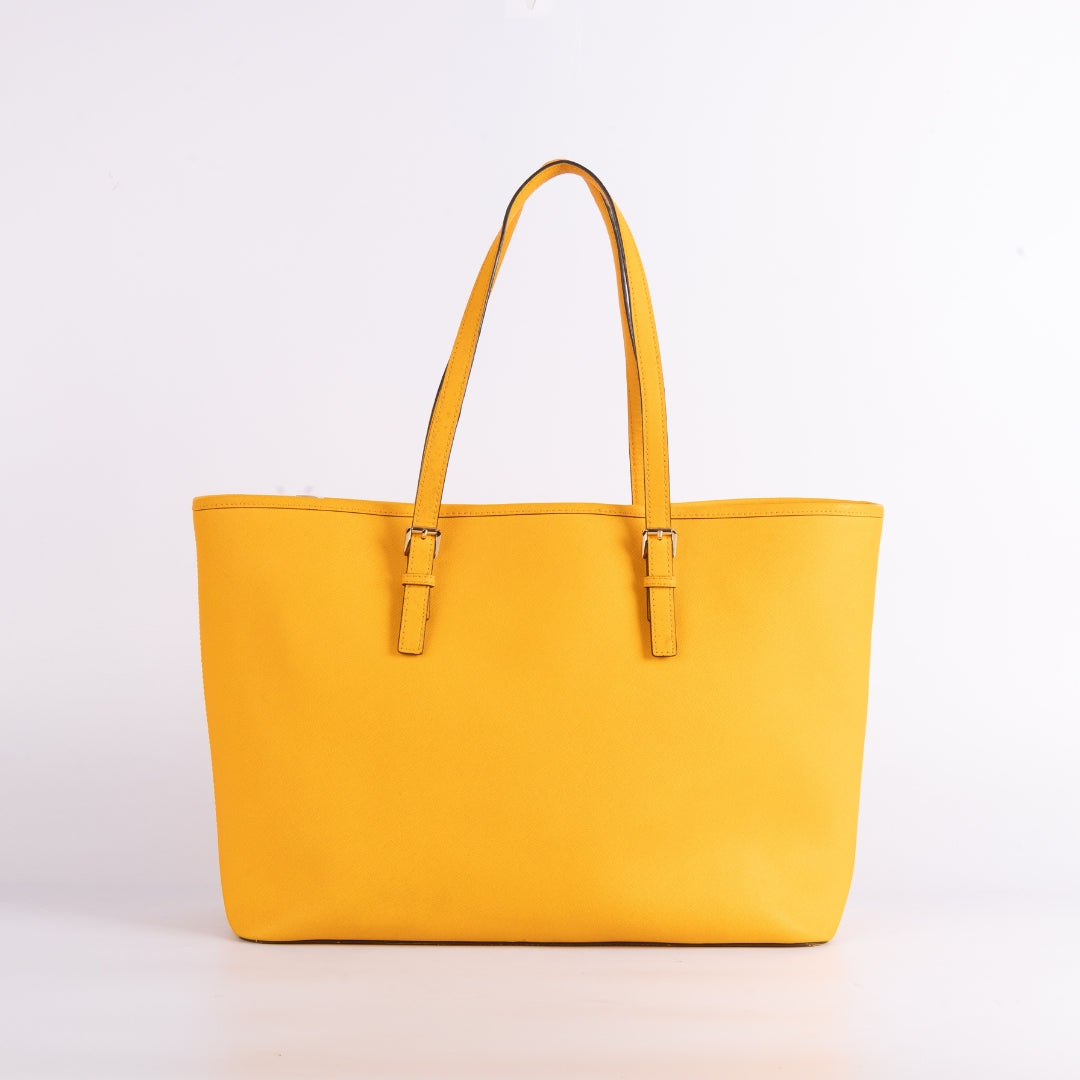 Michael Kors Jet Set Travel Yellow Tote