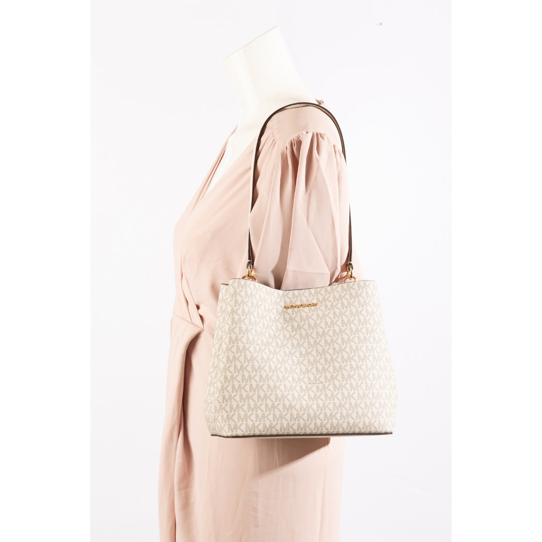 Michael Kors Off White Pratt Bucket Bag