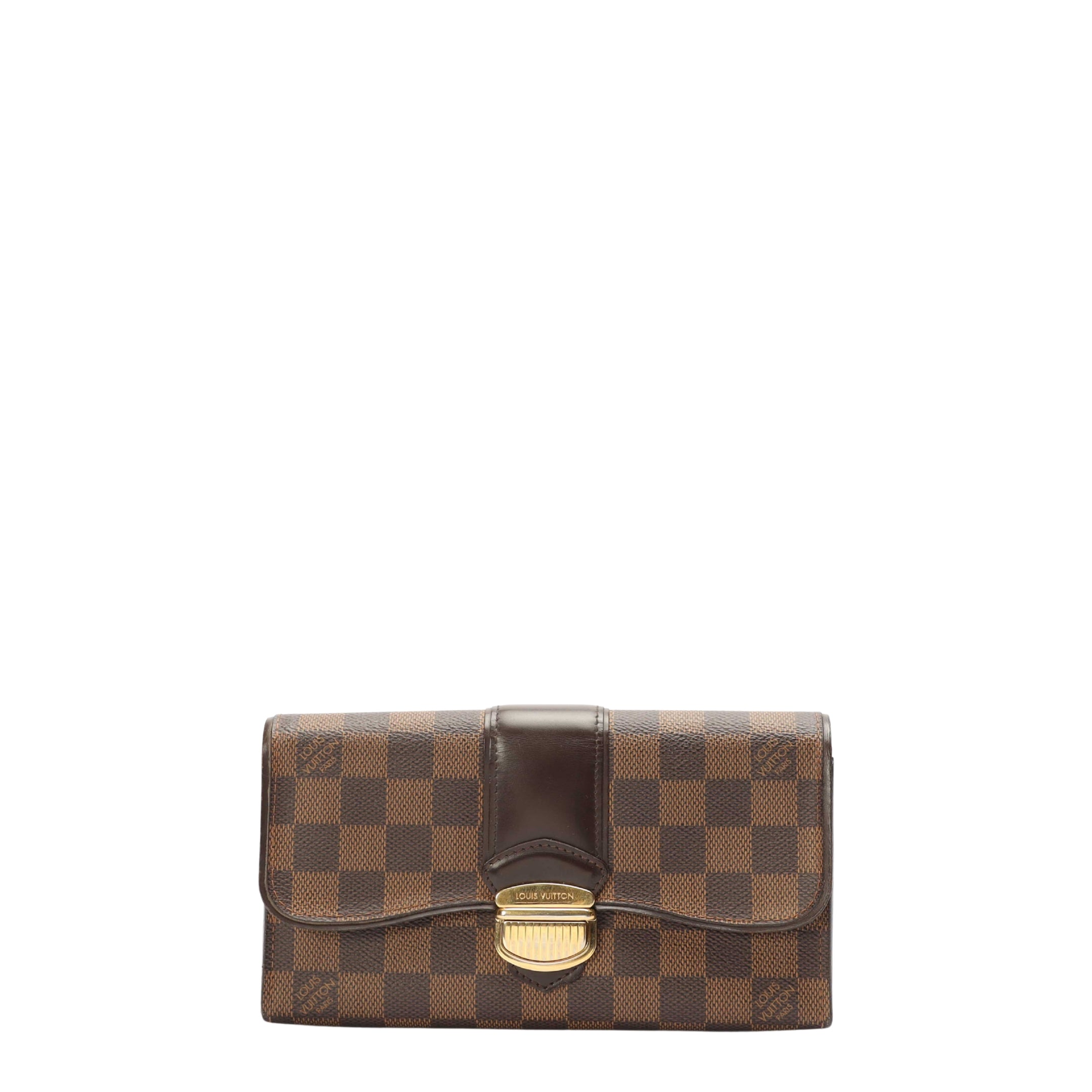 Louis Vuitton Damier Ebene Sistina Wallet