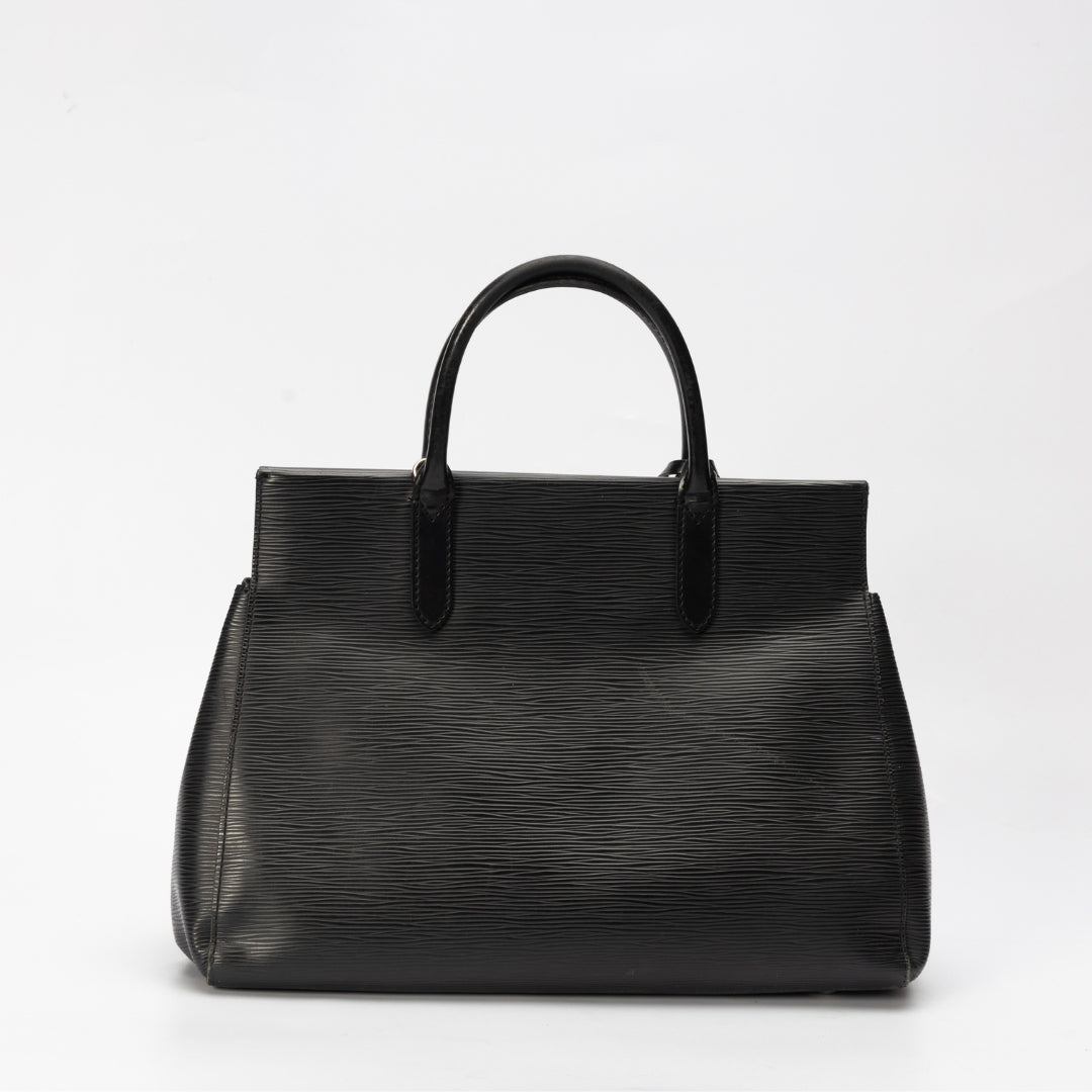 Louis Vuitton Black Epi Leather Marly MM Bag