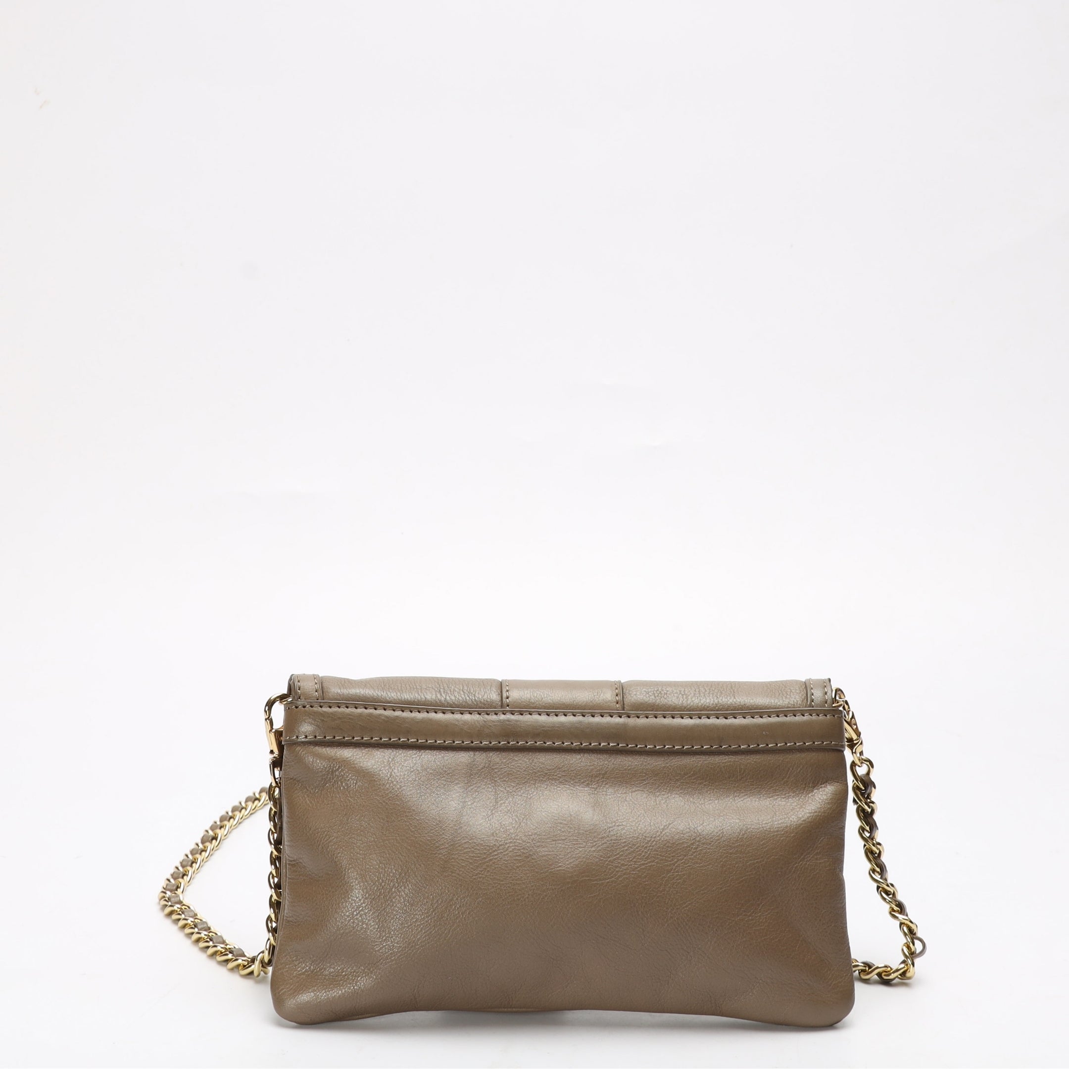 Tory Burch Beige Leather Crossbody Bag