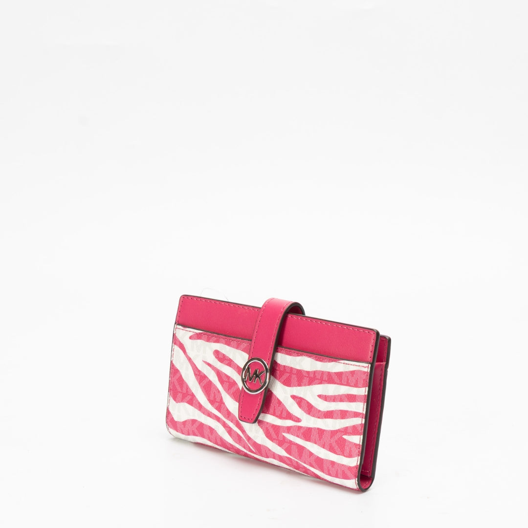 Michael Kors Greenwich Zebra Print Wallet
