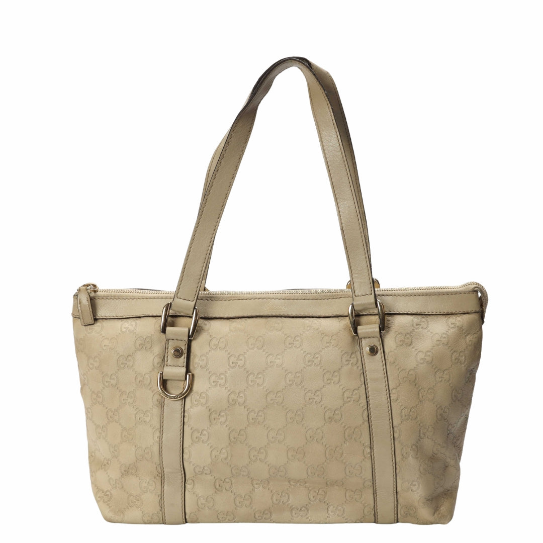 Gucci GG Beige Abbey Tote