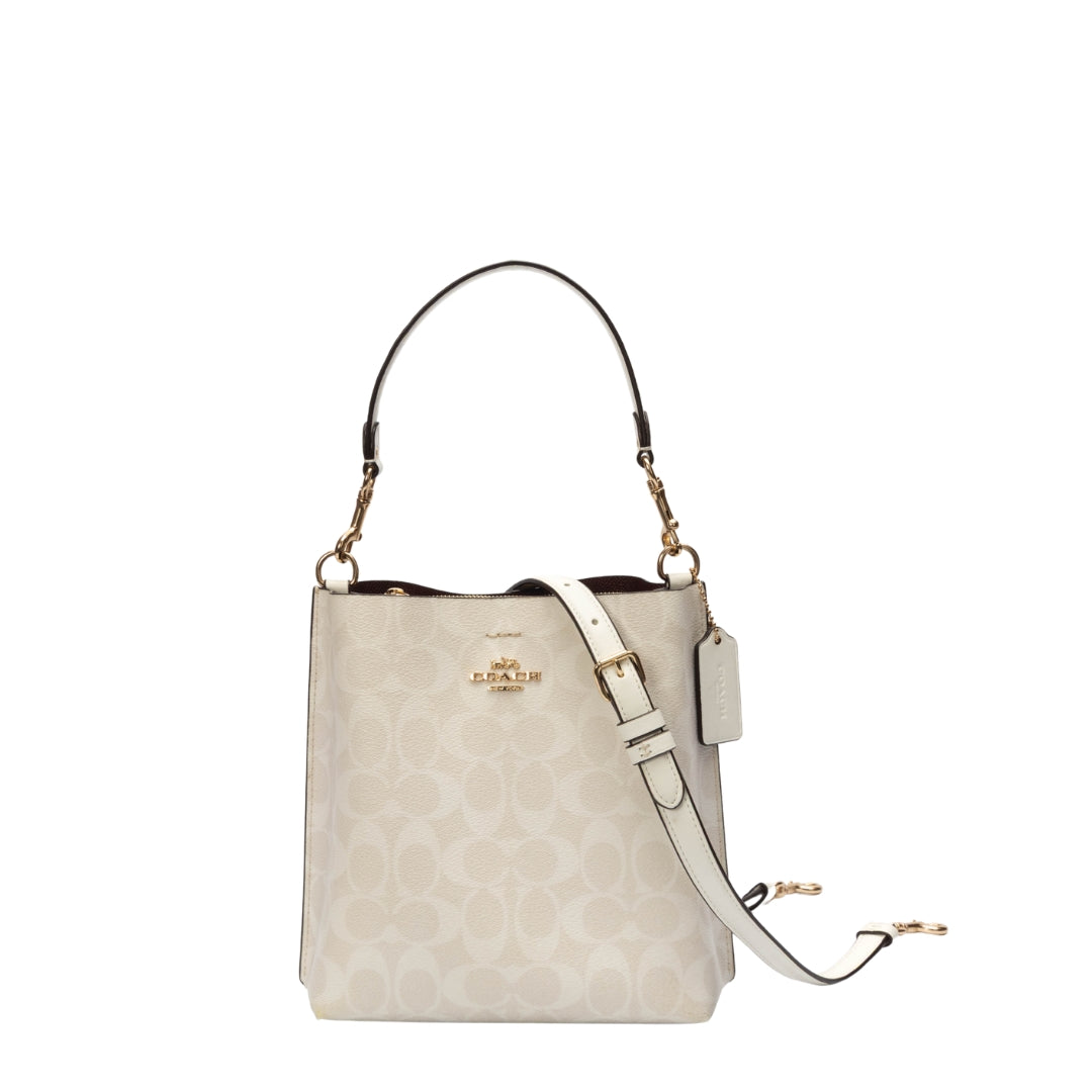 Coach Mollie 22 Bucket Bag In Signature Canvas