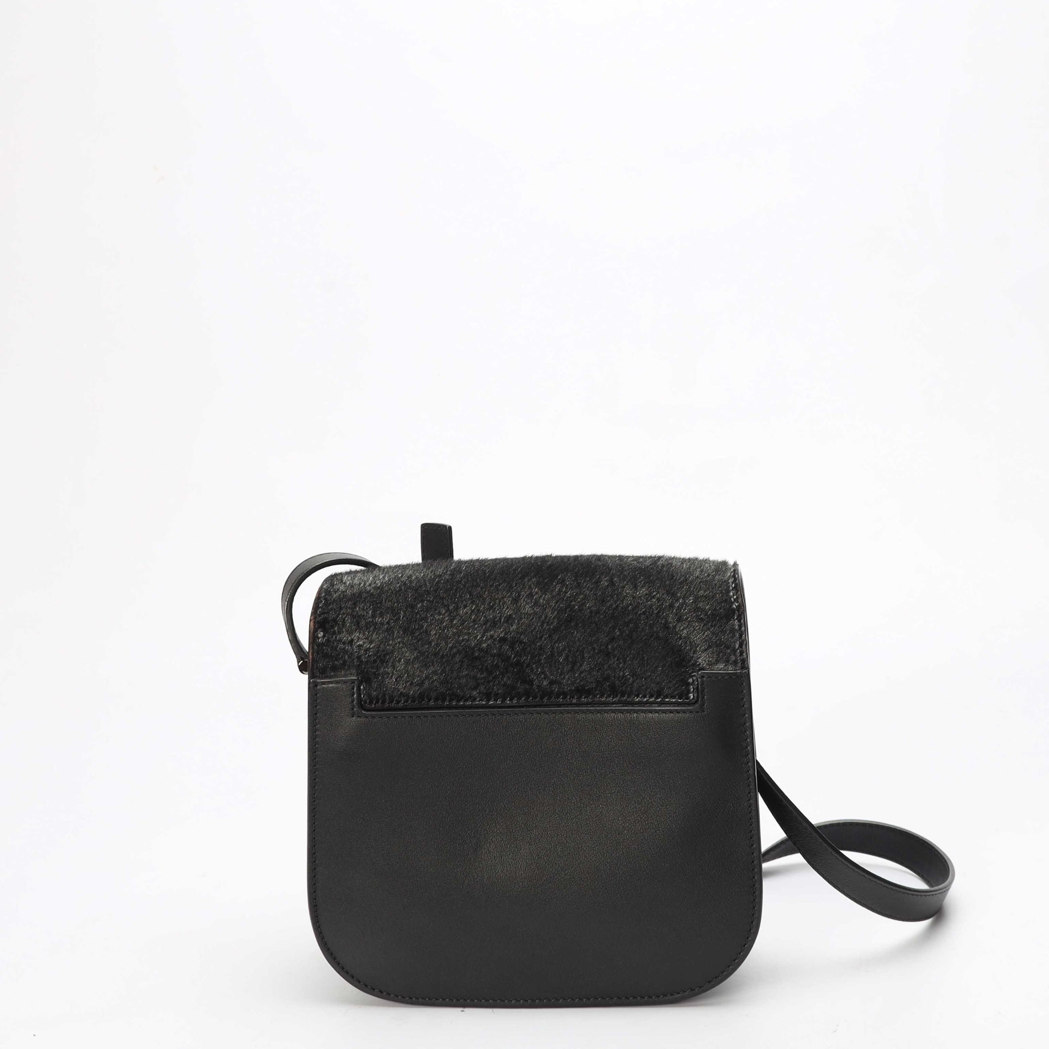 Tom Ford Black Suede Tara Crossbody Bag