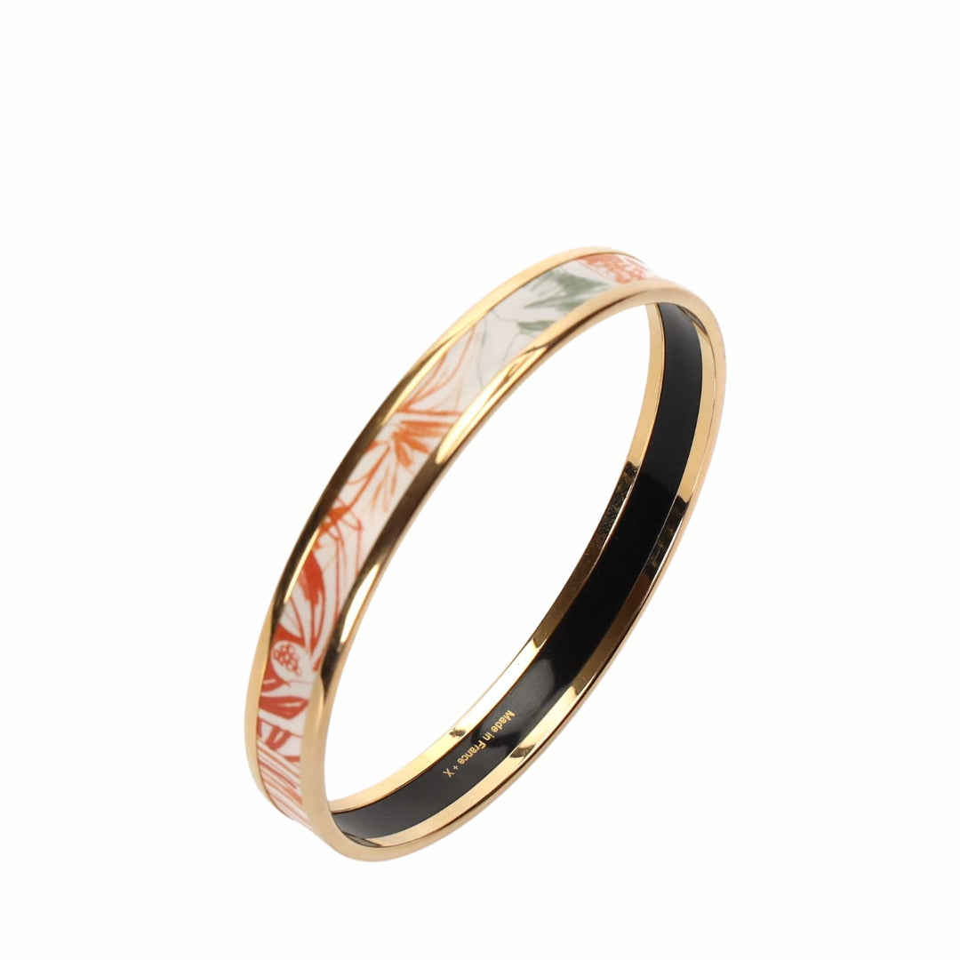 Hermes Leafy Multicolour Bangle