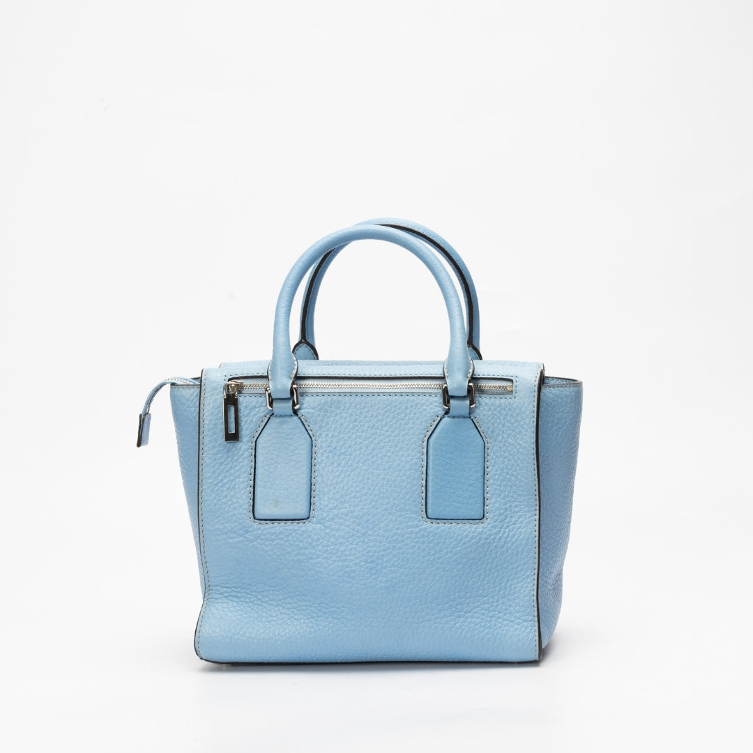 Michael Kors Blue Selby Satchel