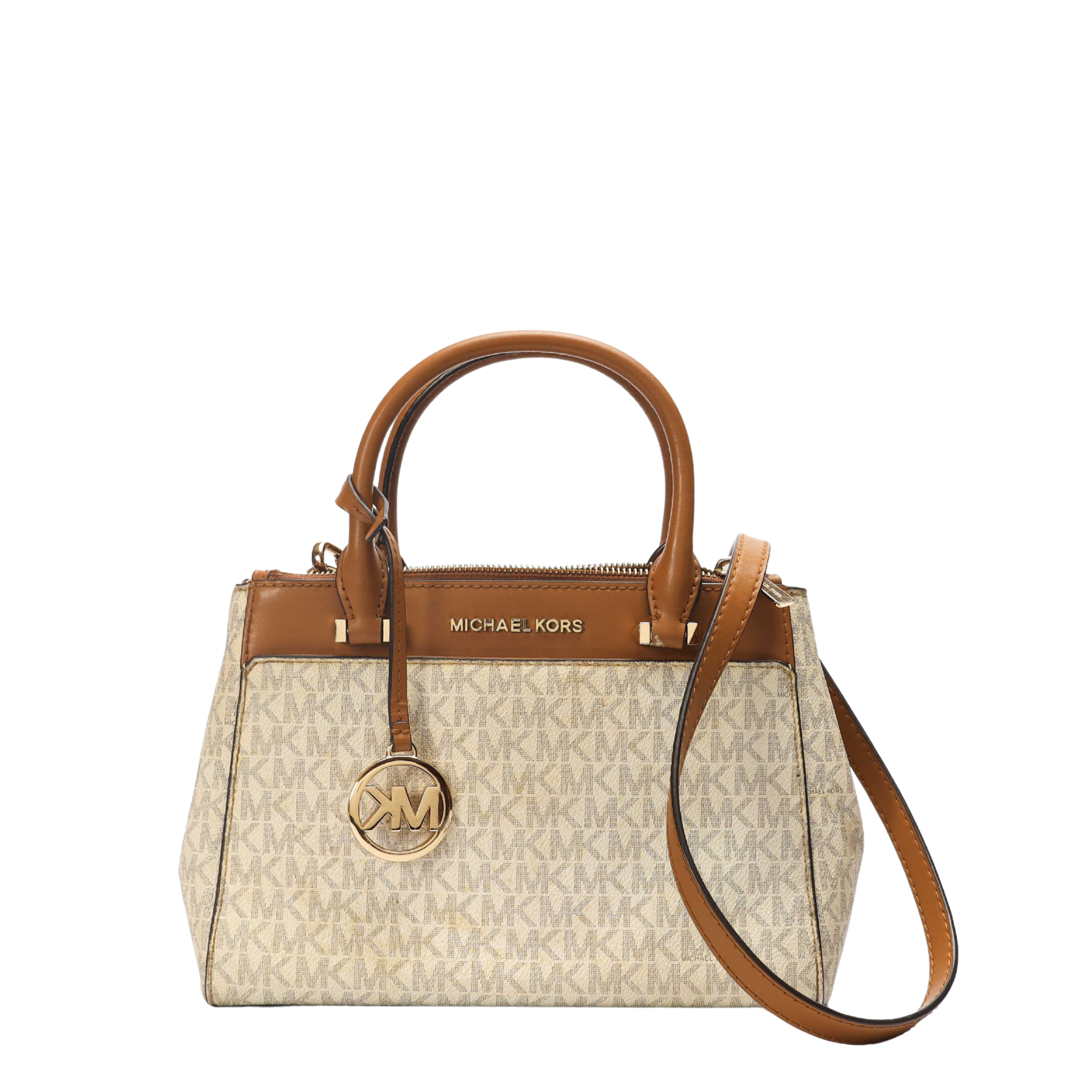 Michael Kors Gibson Small Signature Logo Satchel