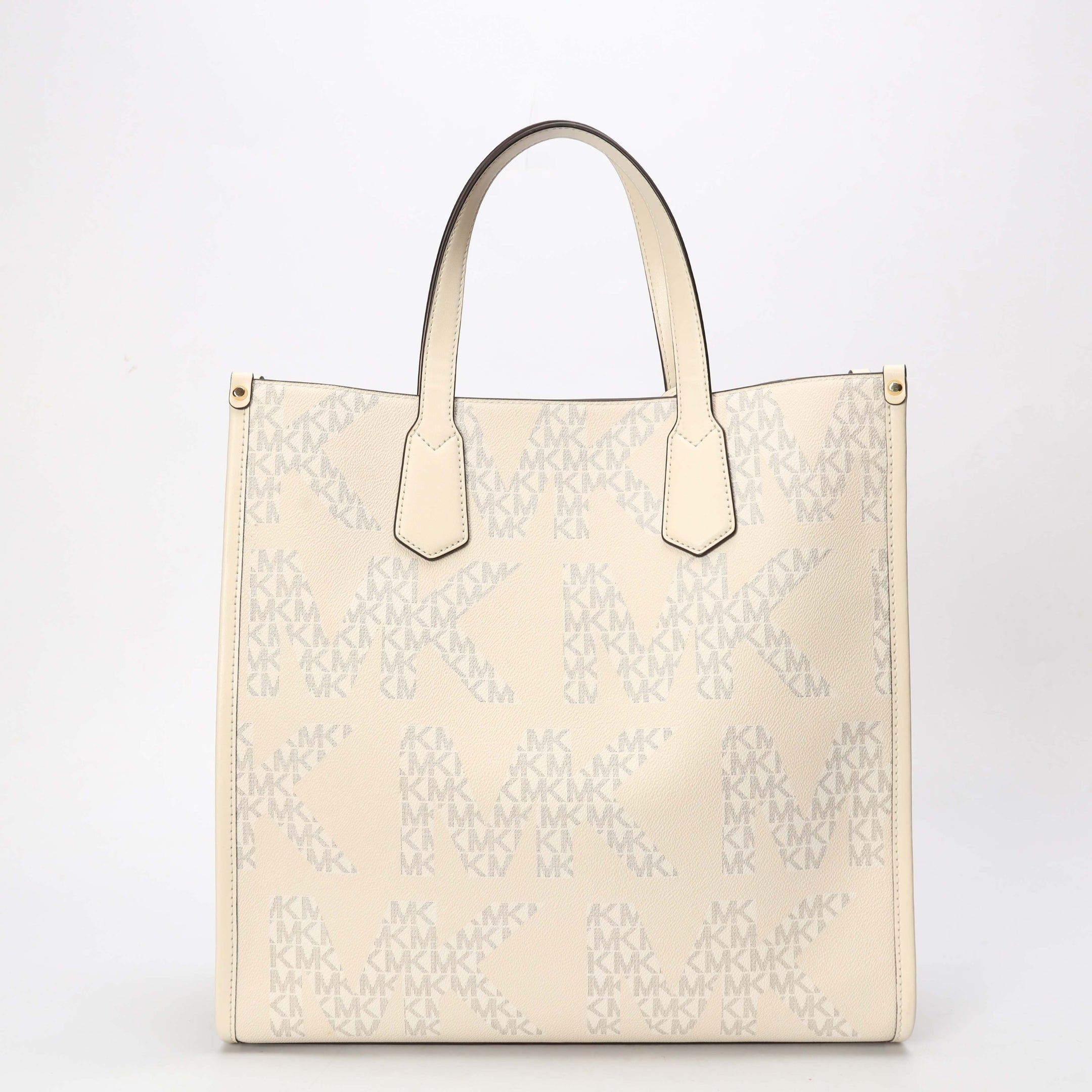 Michael Kors Maple Off White Logo Tote