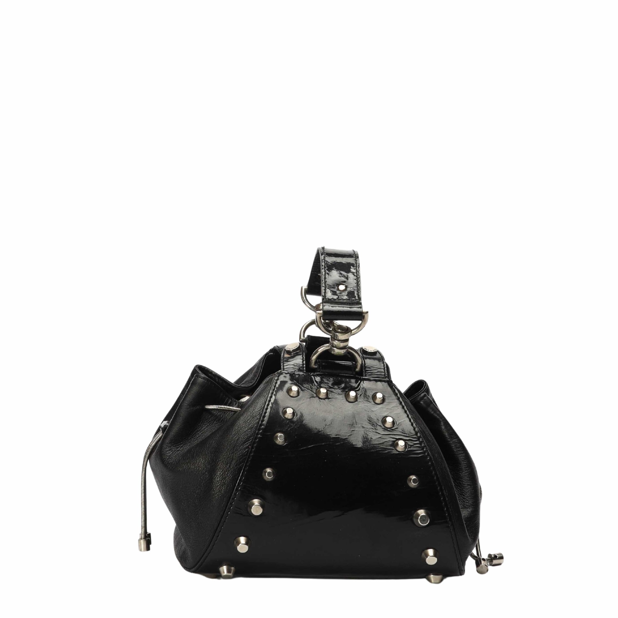 Versace La Medusa Black Bucket Bag