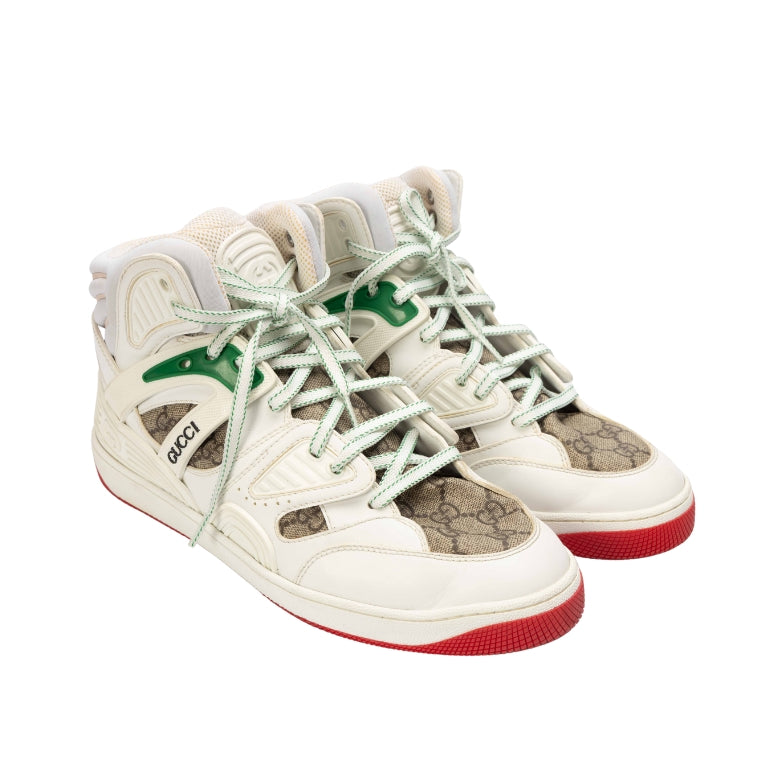 Gucci Men's High Top Basket Sneakers
