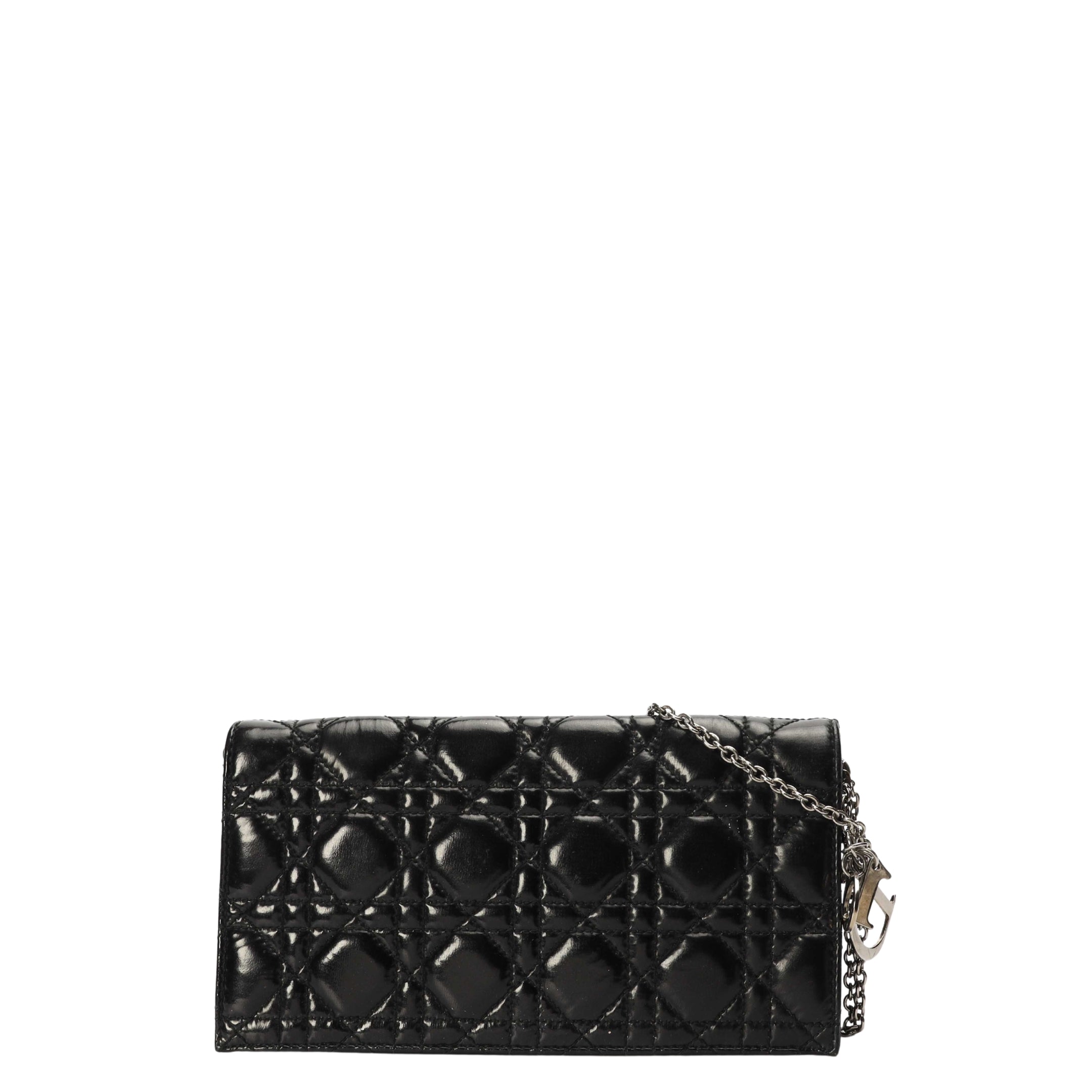 Christian Dior Lady Dior Chain Clutch