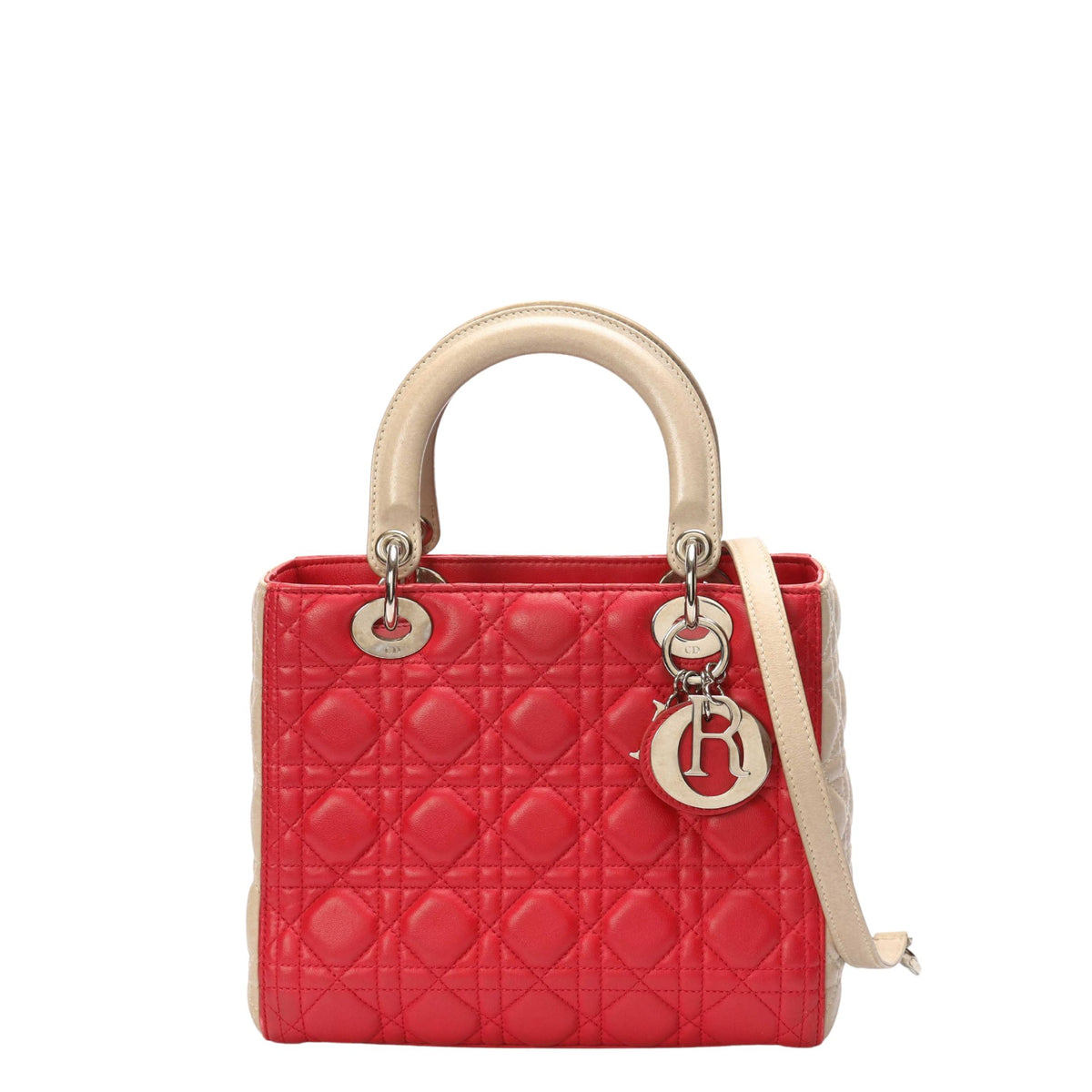 Christian Dior Bi Color Lady Dior Bag