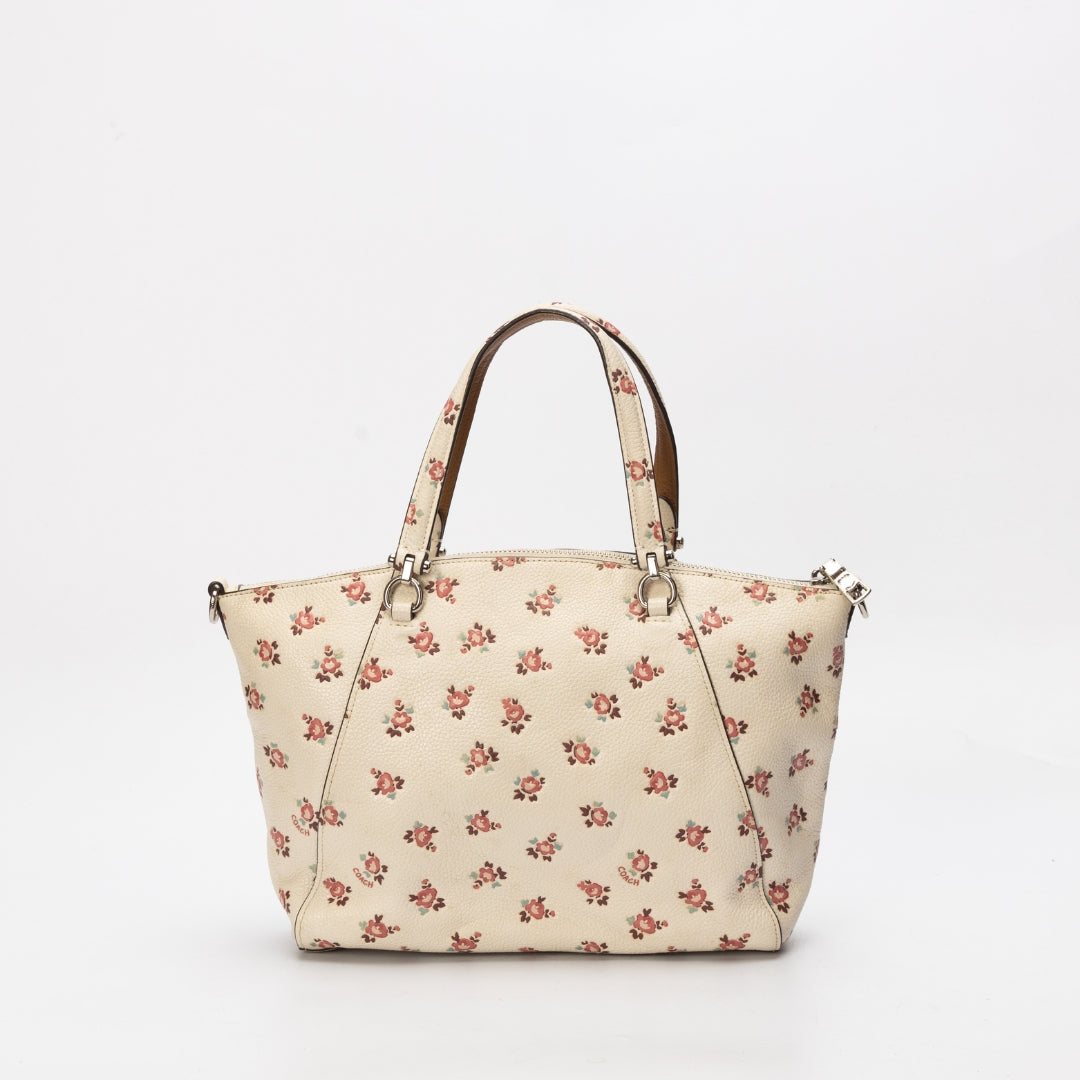 Coach Floral Print Prairie Satchel