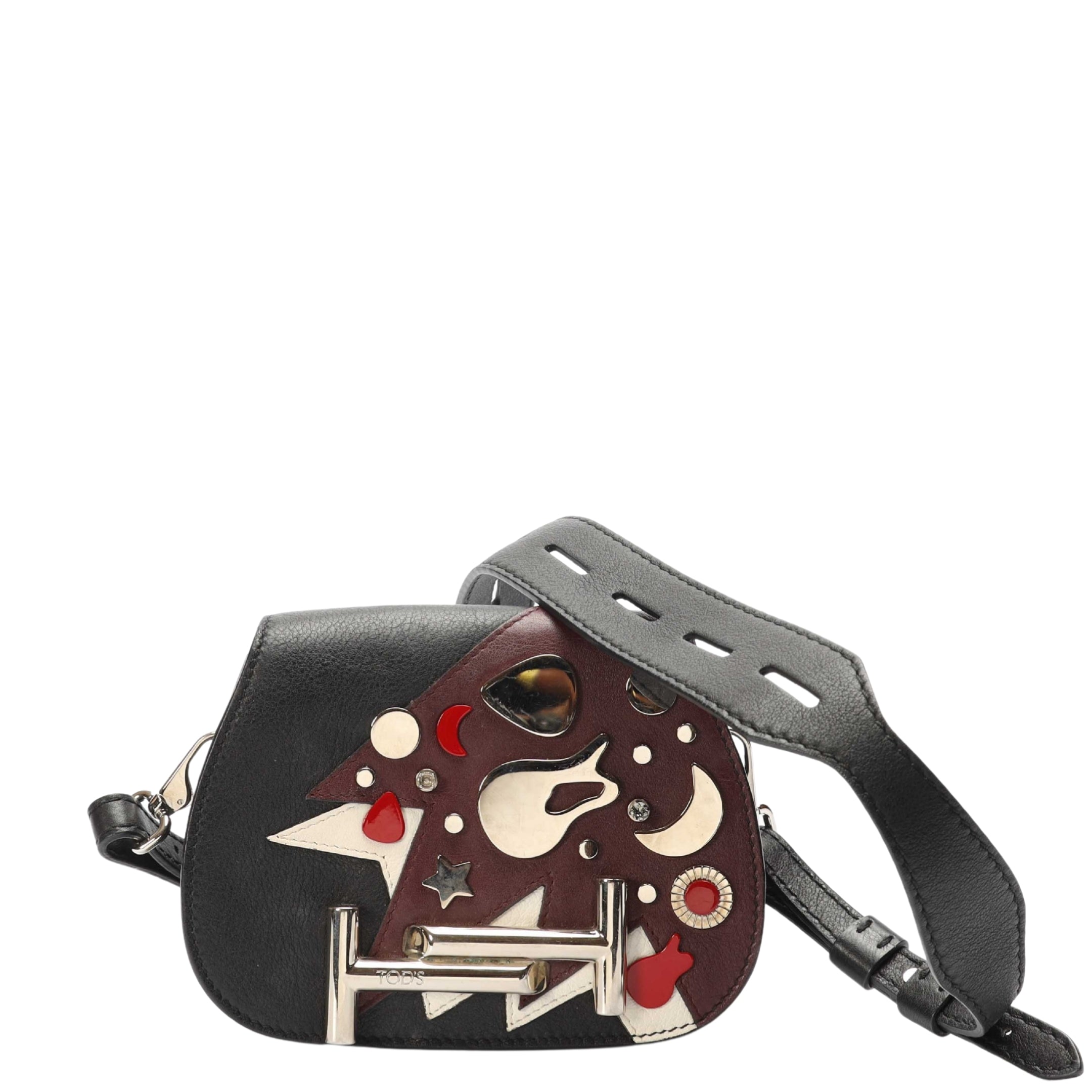 Tod's Black Double-T Crossbody Bag