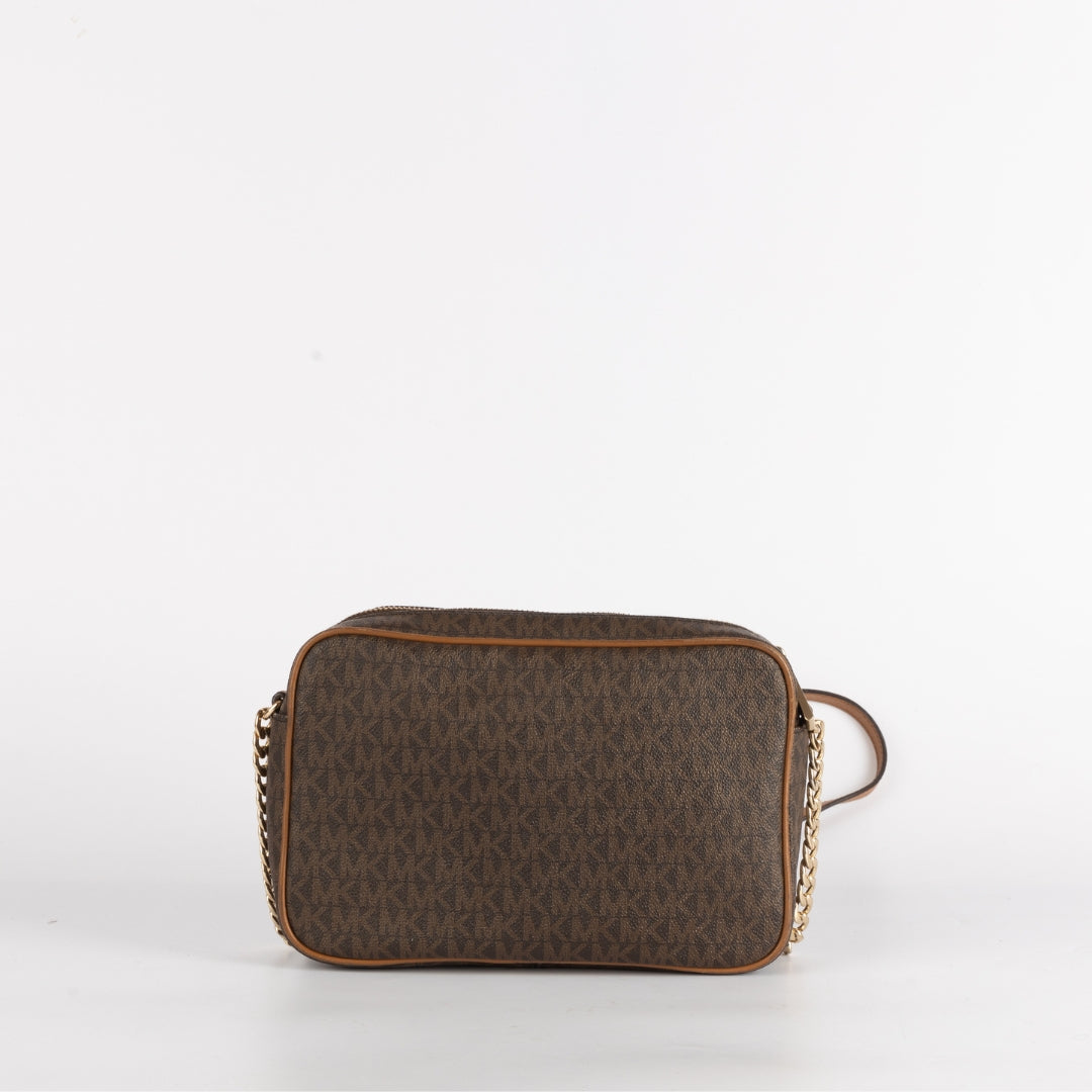 Michael Kors Jet Set Travel Logo Crossbody Bag