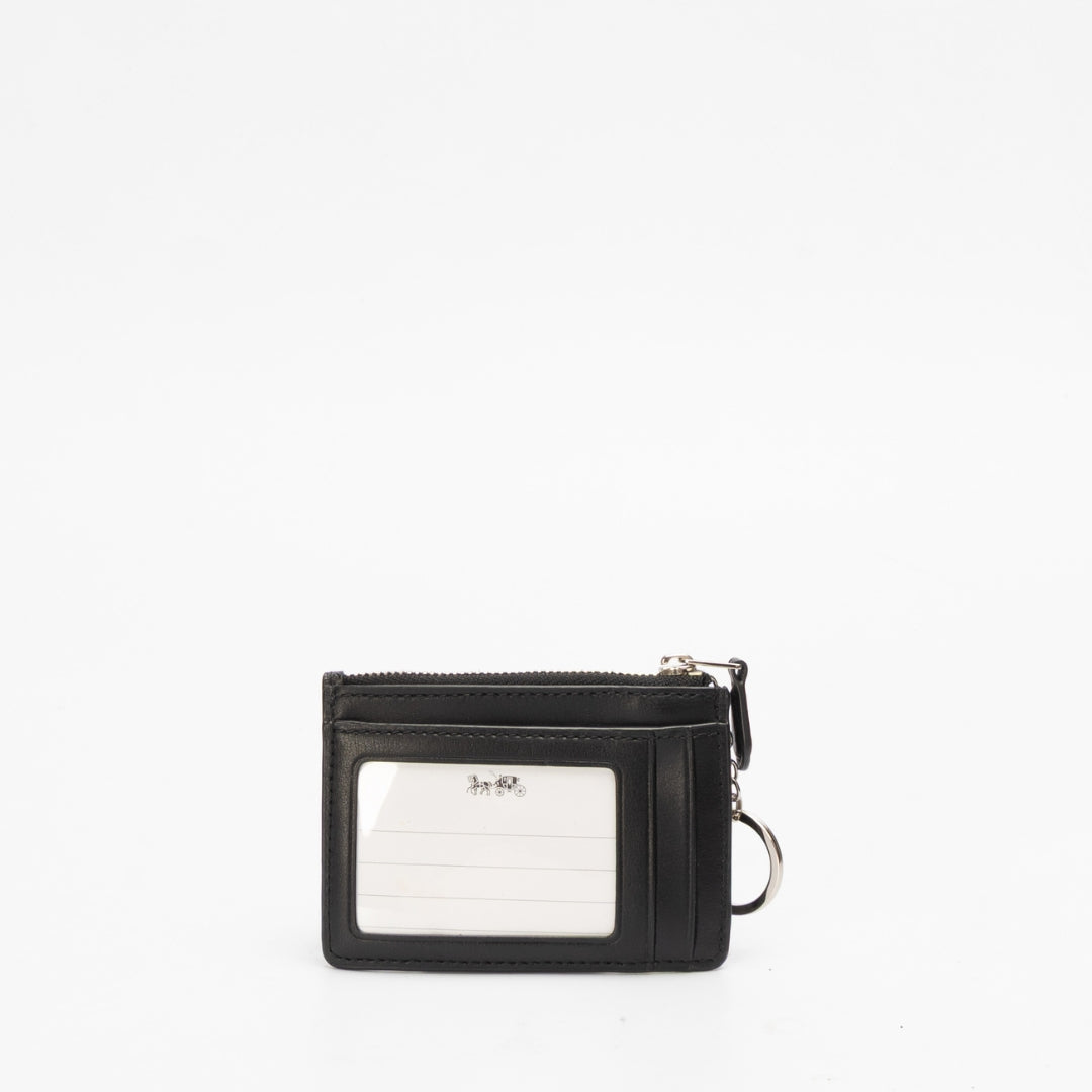 Coach Signature Canvas Mini Skinny ID Case