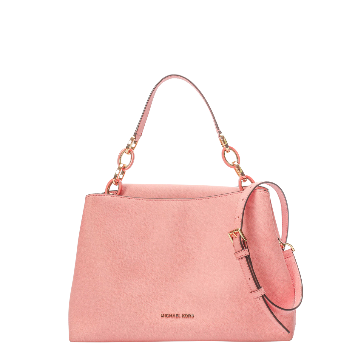 Michael Kors Portia Cement Pink Shoulder Bag