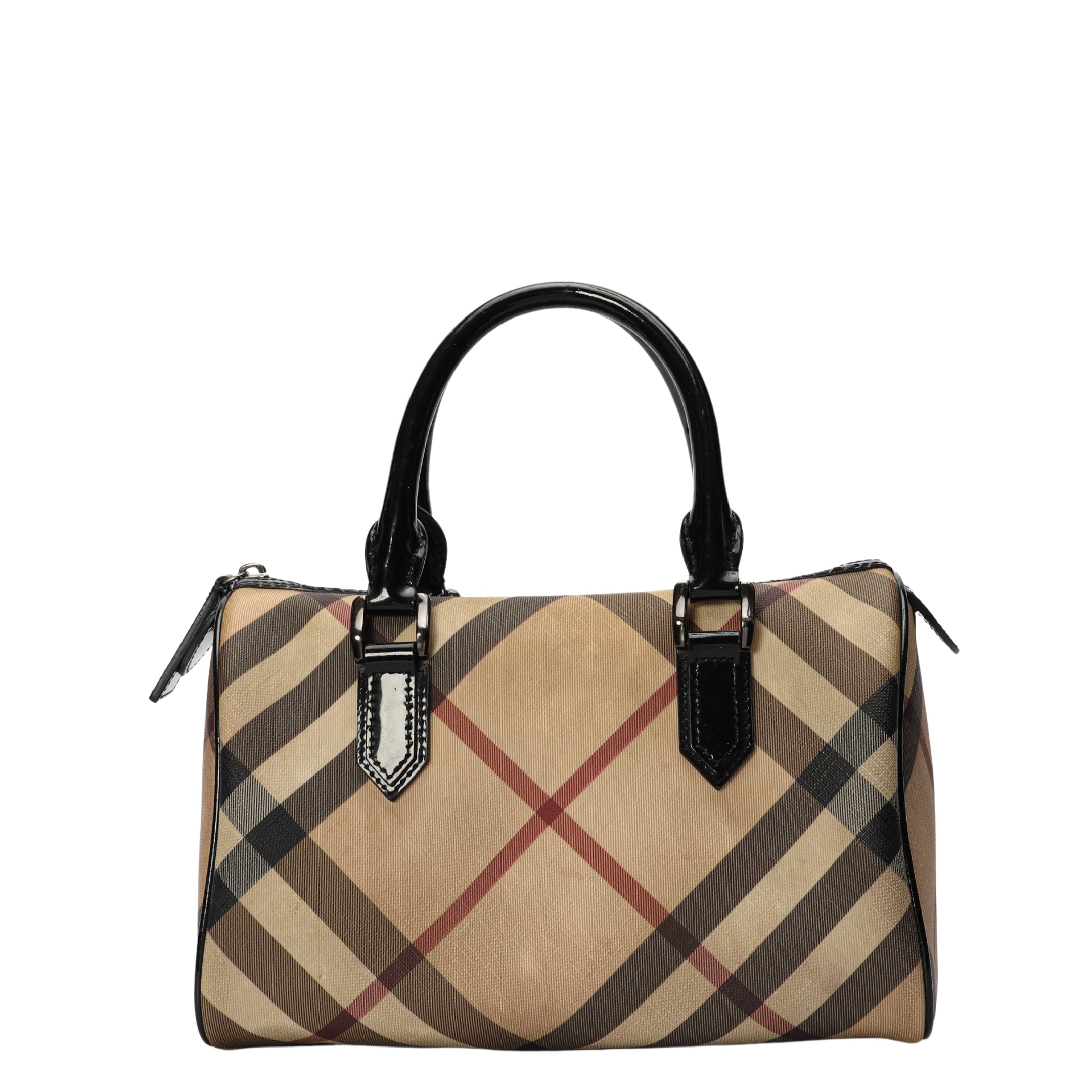 Burberry Nova Check Chester Boston Satchel