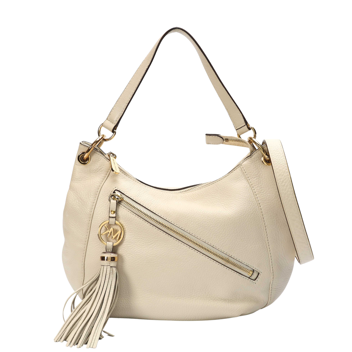 Michael Kors Convertible White Chain Hobo