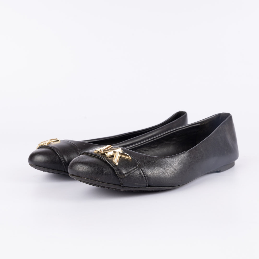 Michael Kors Jilly Logo Ballet Flats