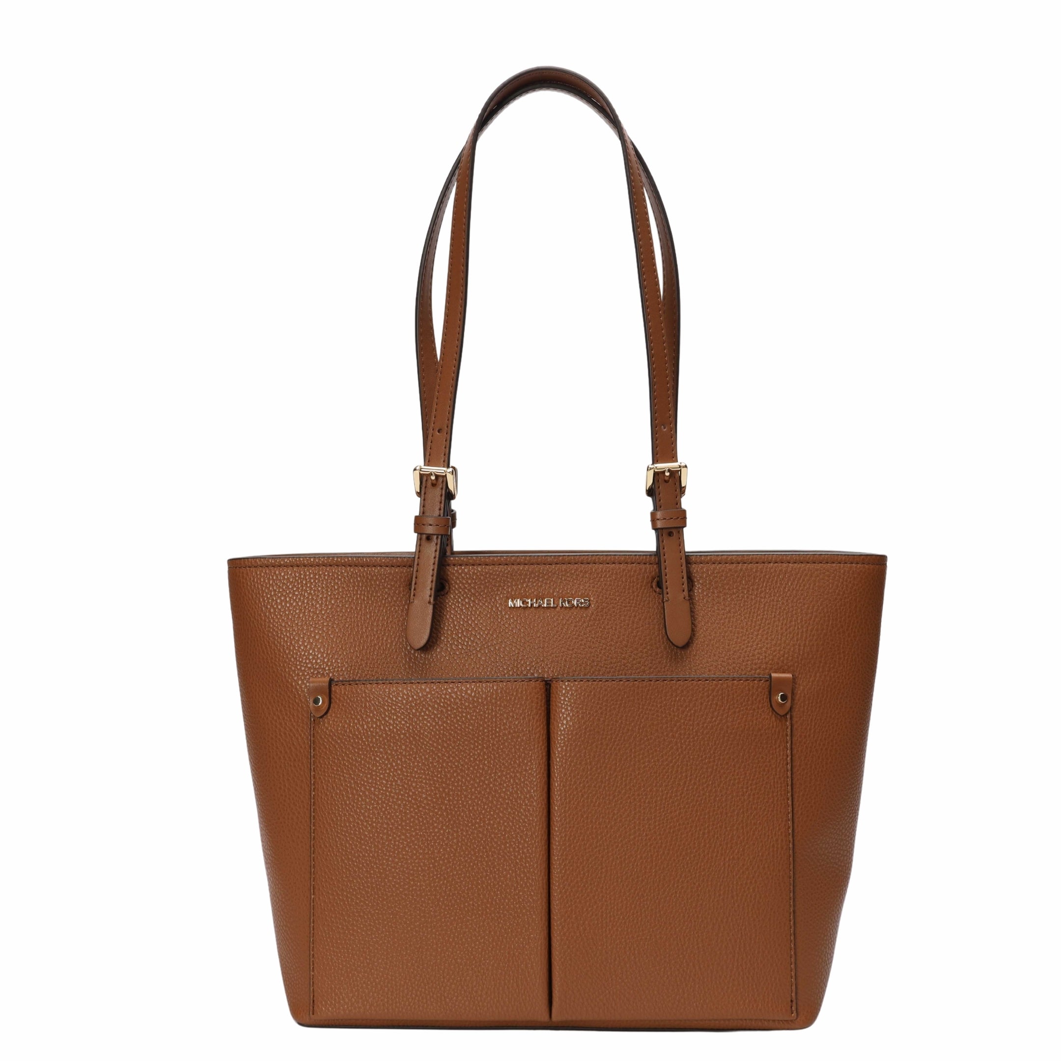 Michael Kors Brown Jet Set Pocket Tote