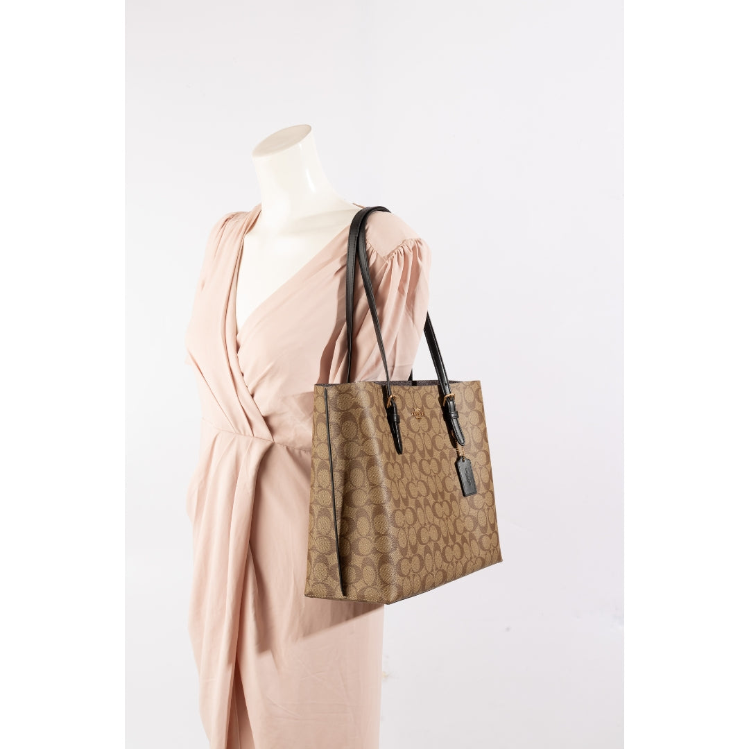 Coach Mollie Tote Bag In Signature Canvas