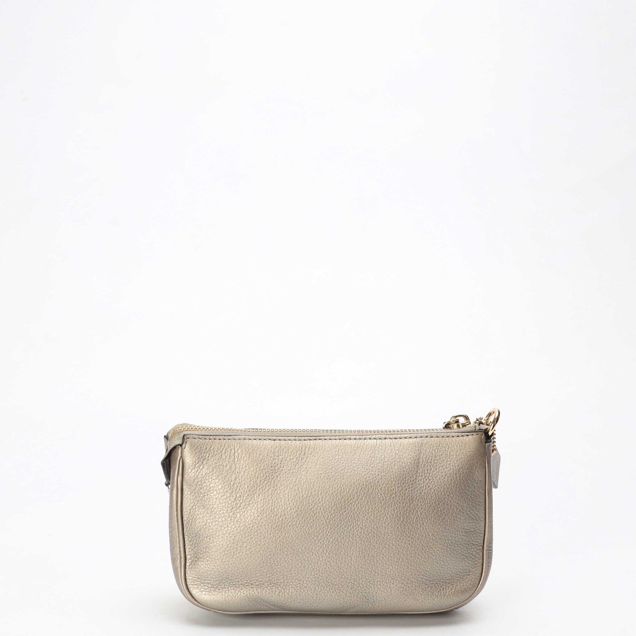Coach Metallic Gold Pochette Bag