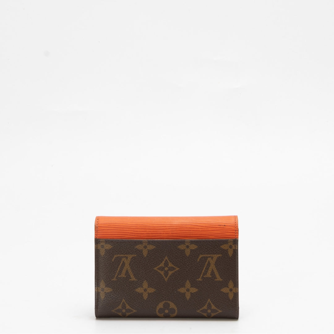 Louis Vuitton Orange Flap Victorine Wallet