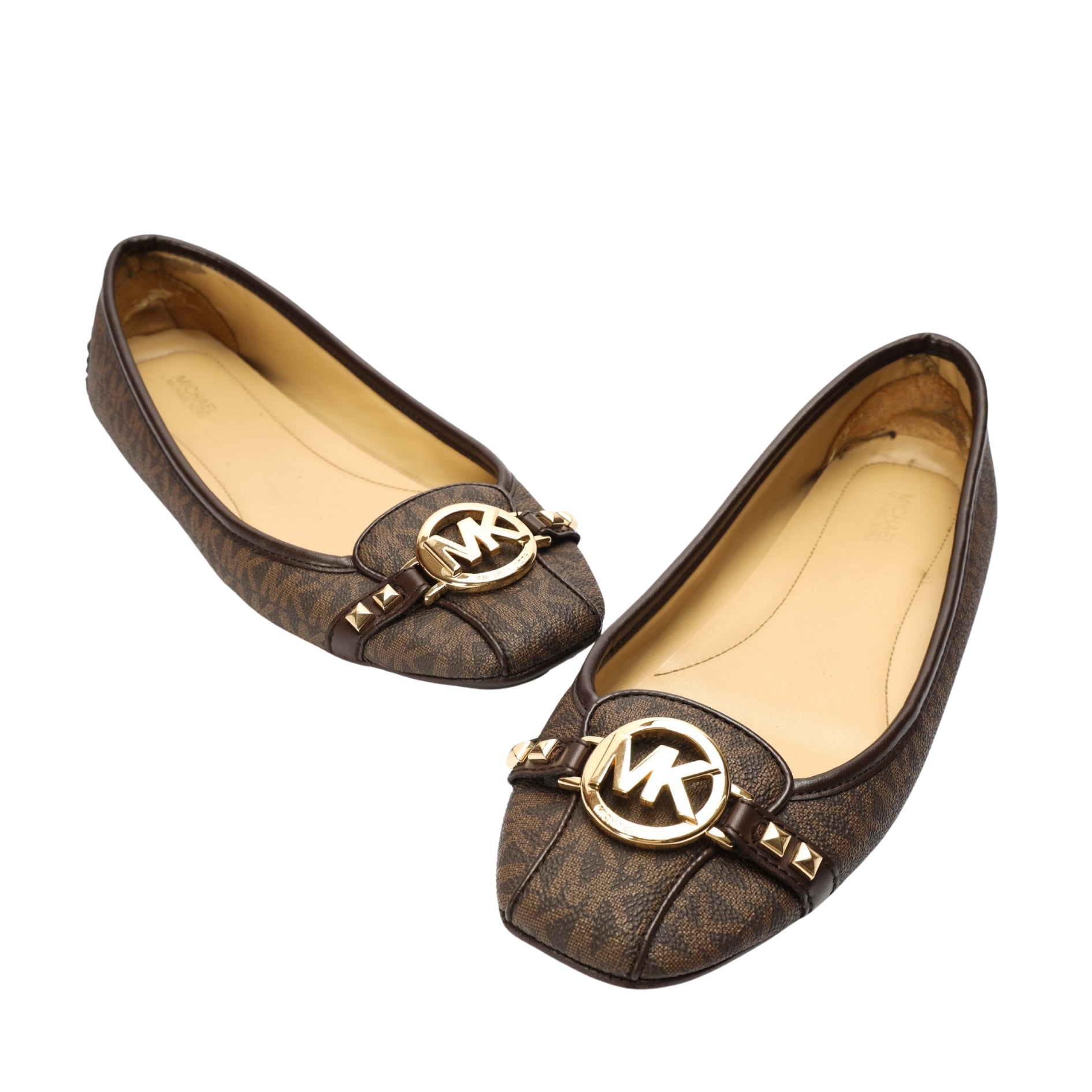 Michael Kors Fulton Studded Logo Moccasin