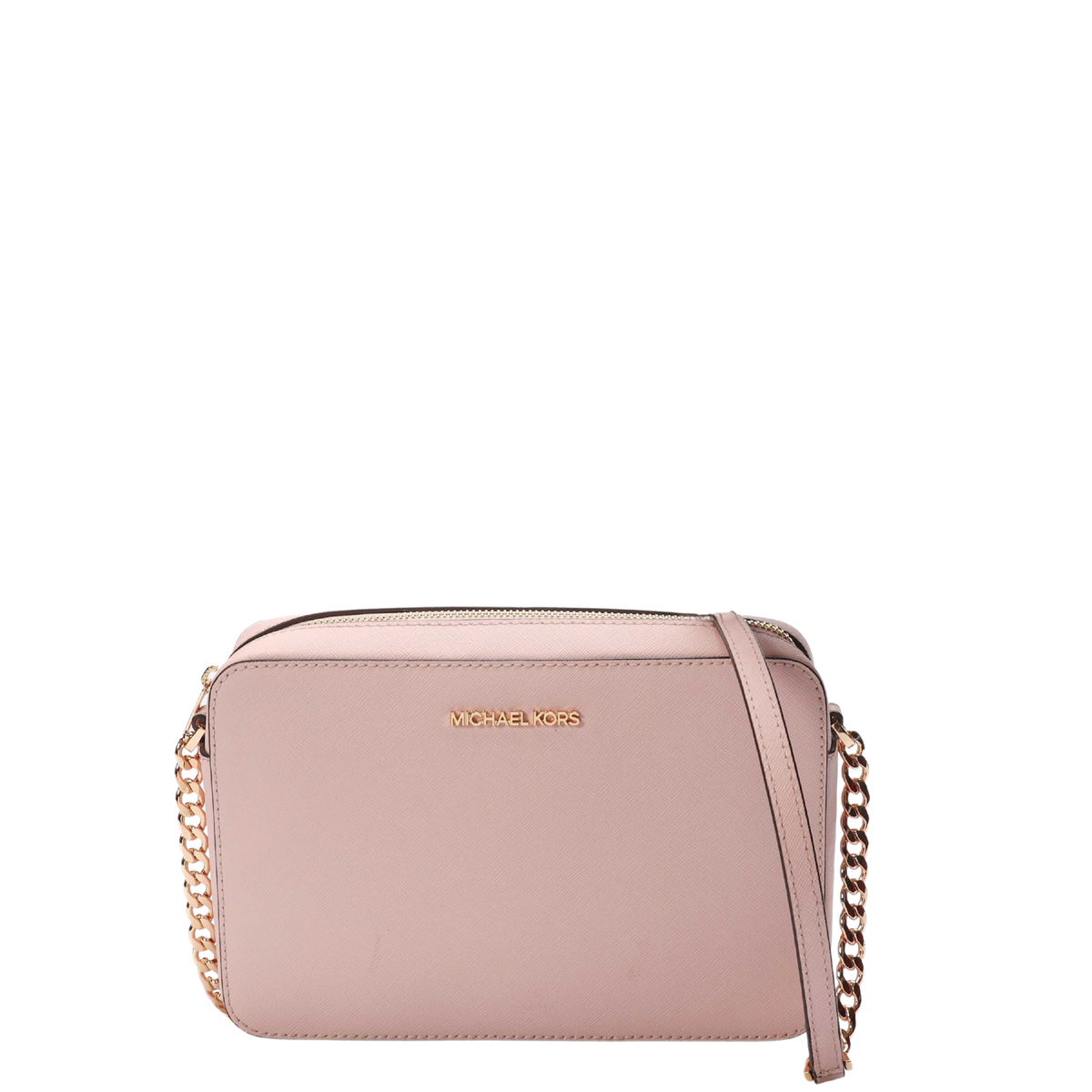 Michael Kors Dusty Pinkish Jet Set Cross Body Bag