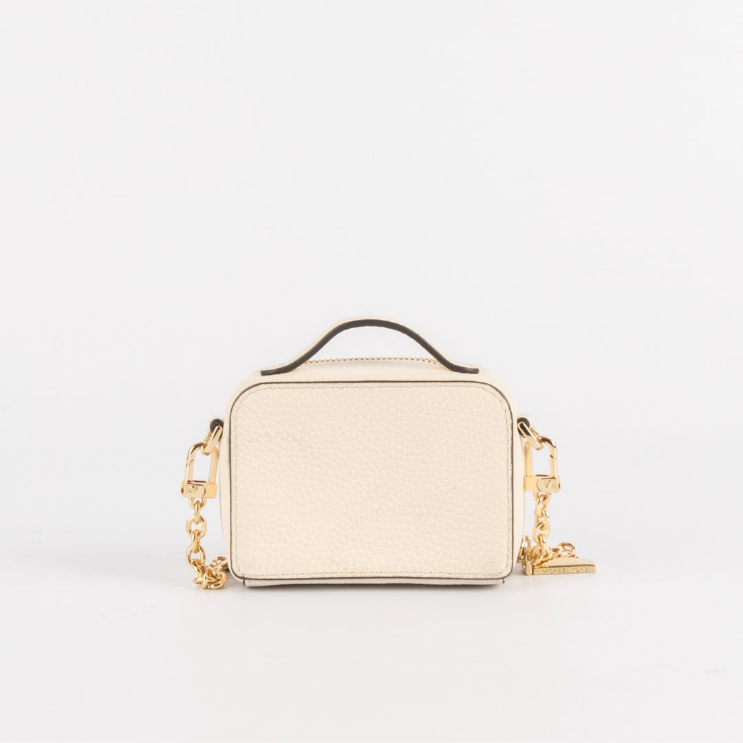 Michael Kors Estelle Micro Pebbled Leather Crossbody Bag