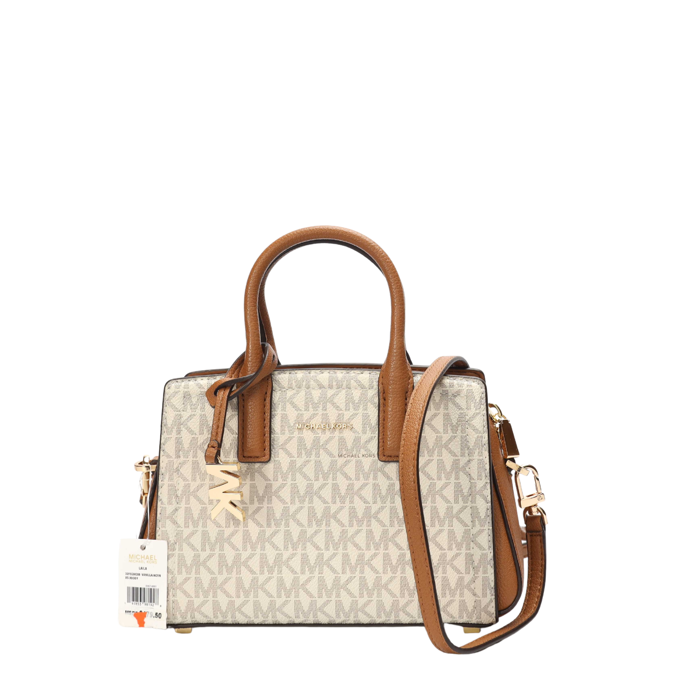 Michael Kors Laila Small Signature Logo Crossbody Bag
