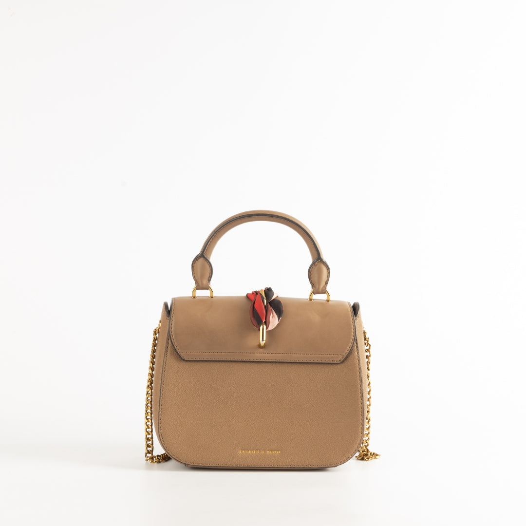 Charles & Keith Scarf Buckle Crossbody Bag