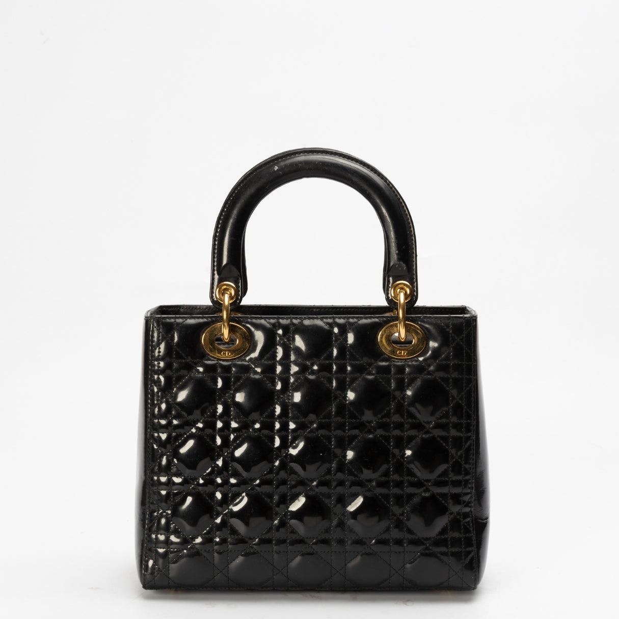 Dior Black Medium Lady Dior Bag
