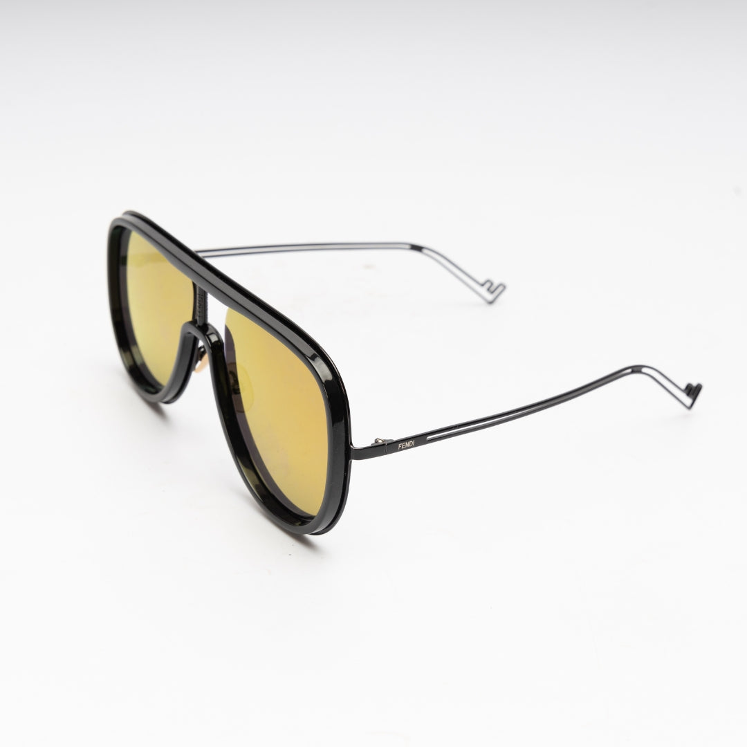 Fendi Tinted Lens Aviator Sunglasses