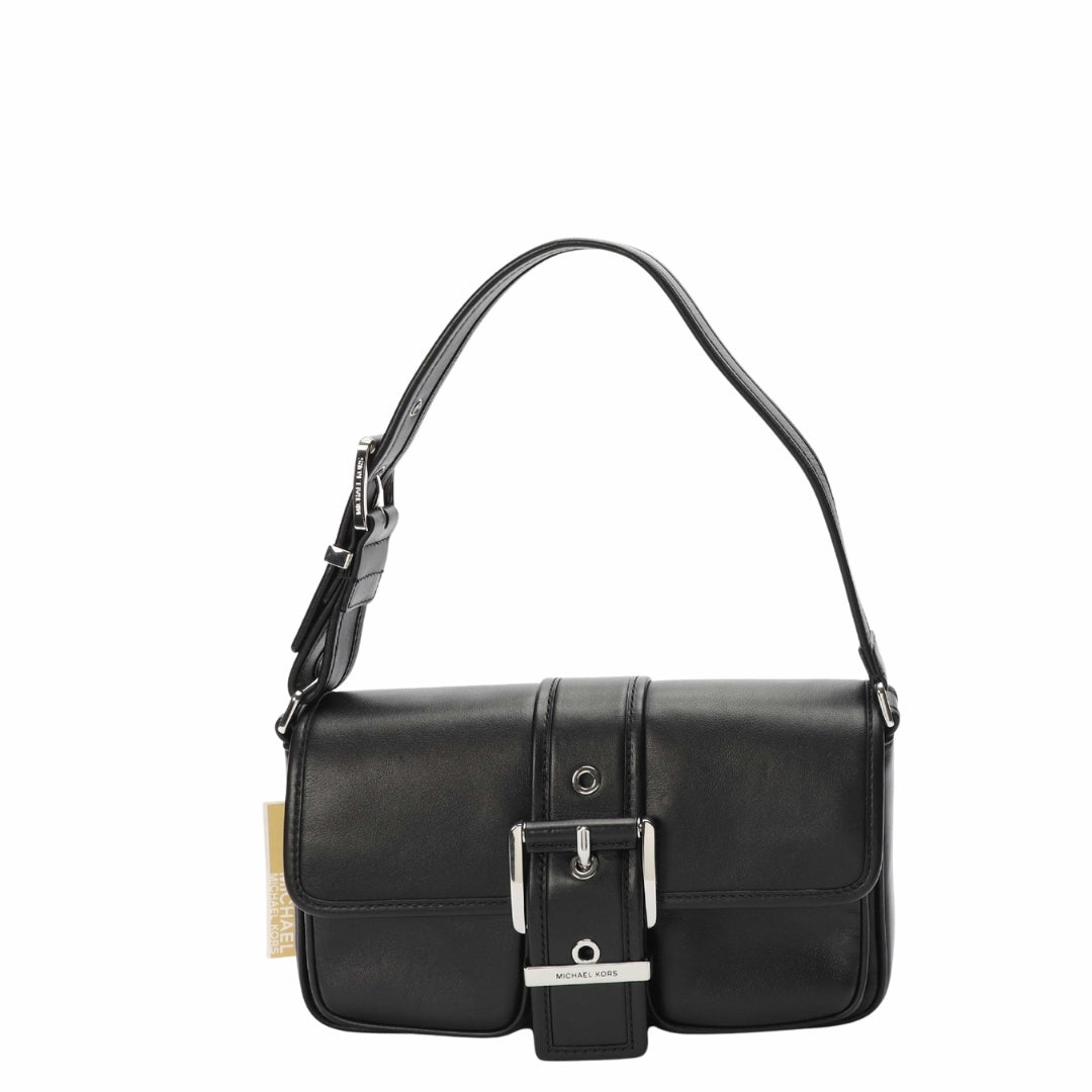 Michael Kors Black Colby Medium Shoulder Bag