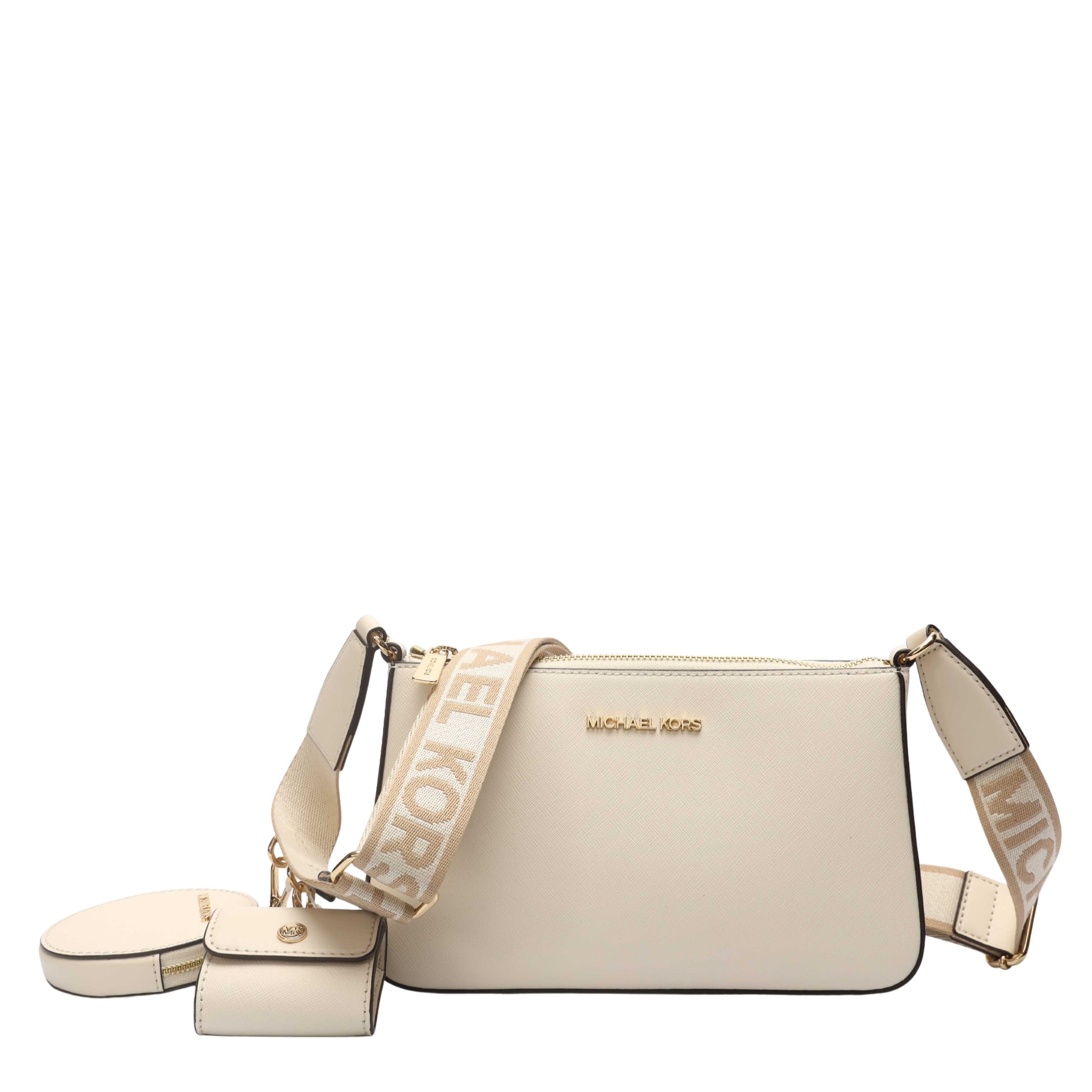 Michael Kors Jet Set Off White Crossbody Bag