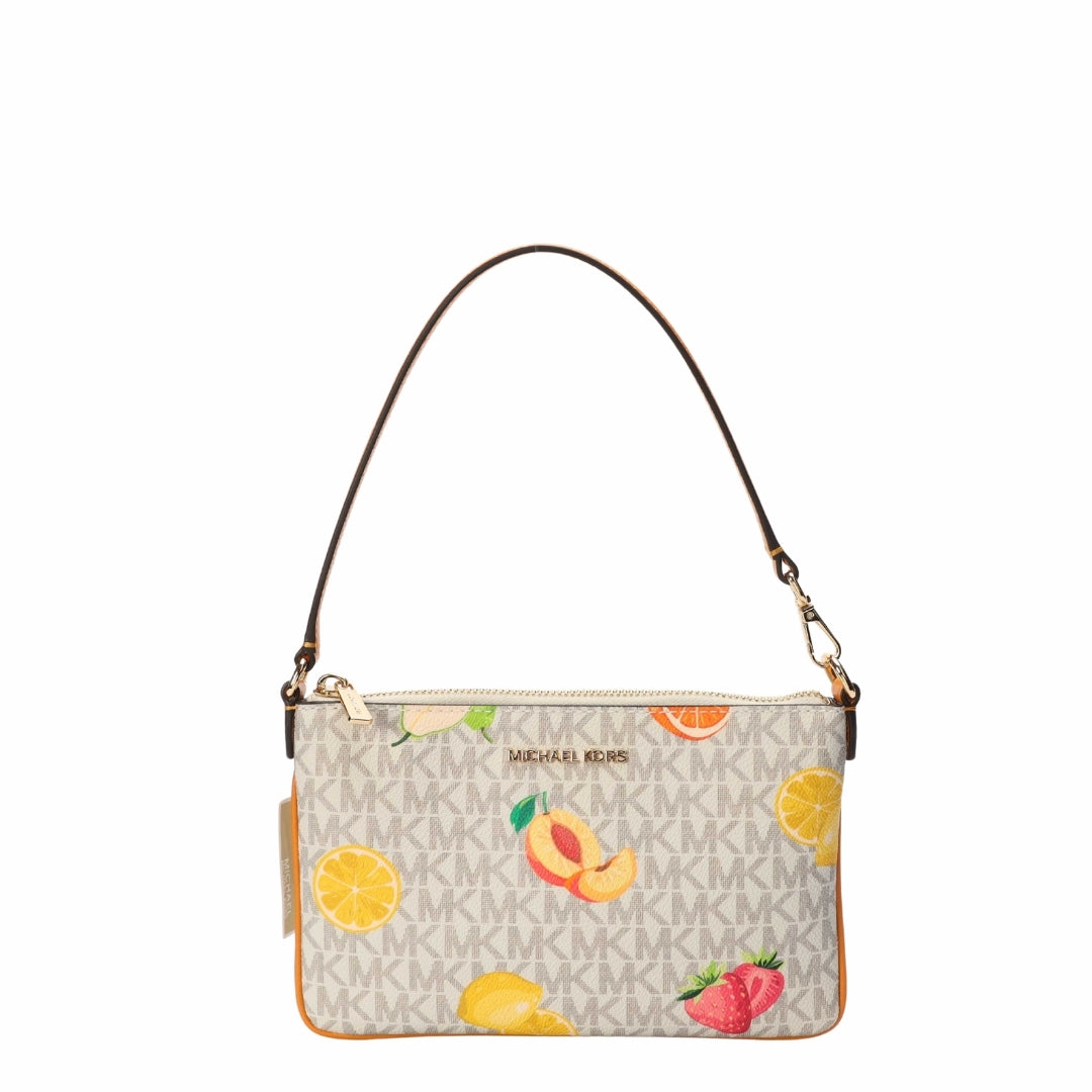 Michael Kors Jet Set Travel Small Printed Logo Wristlet