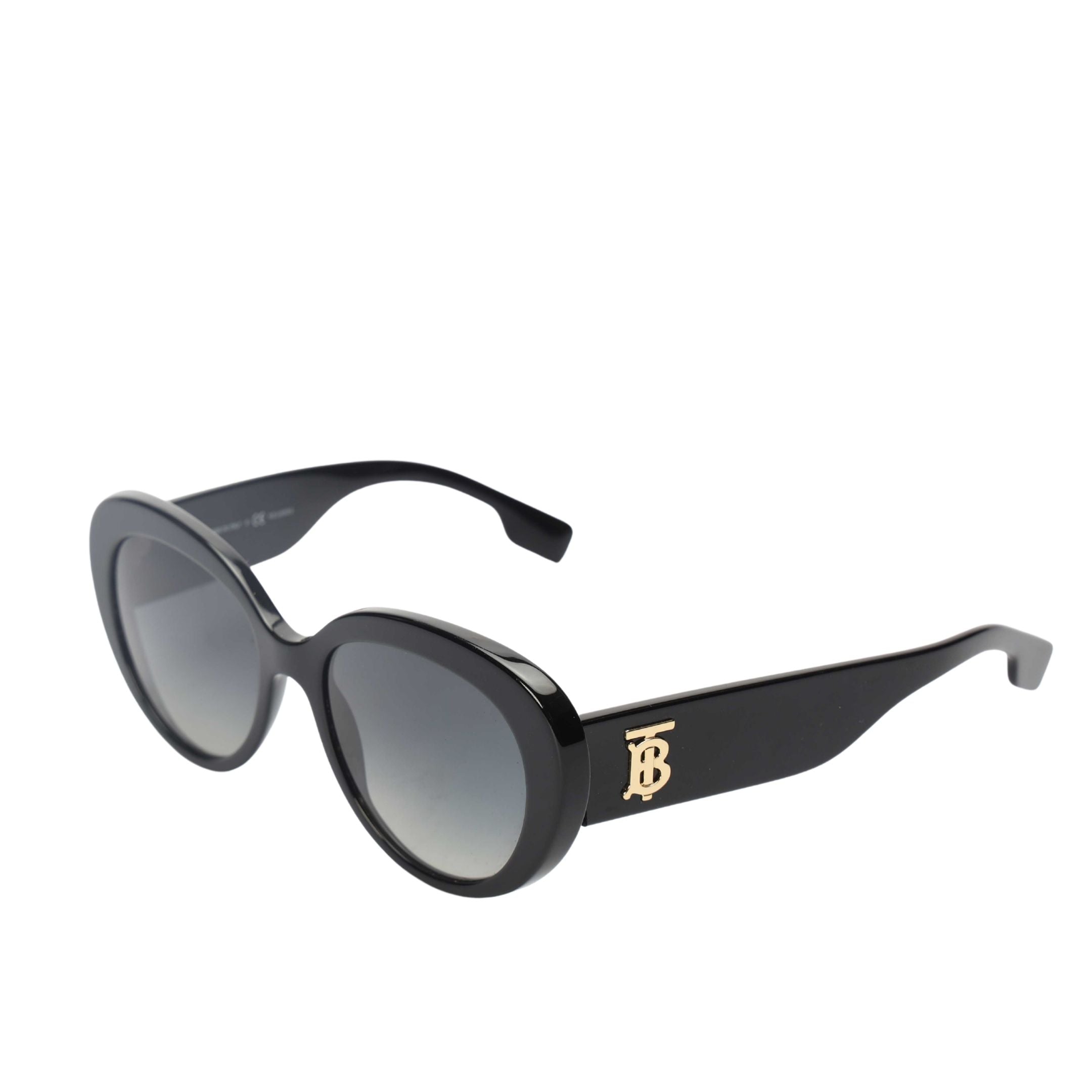 Burberry Black Gradient Cat-Eye Sunglasses