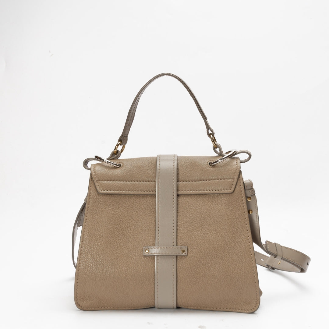 Chloe Beige Aby Day Shoulder Bag