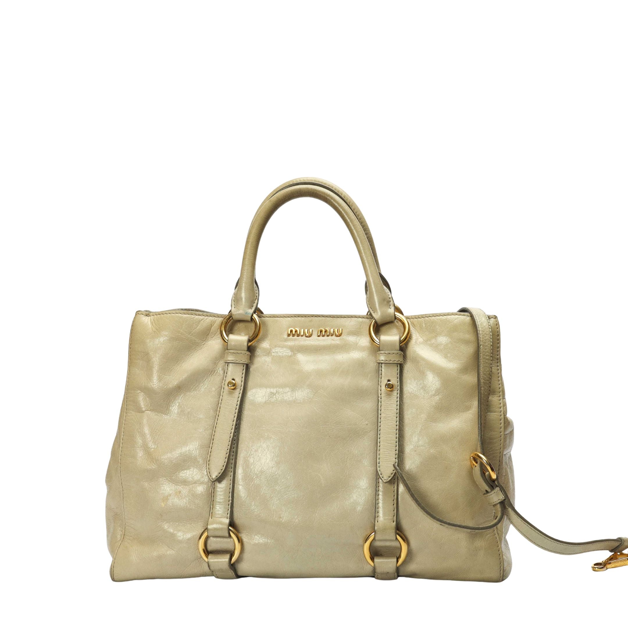 Miu Miu Vitello Crossbody Bag